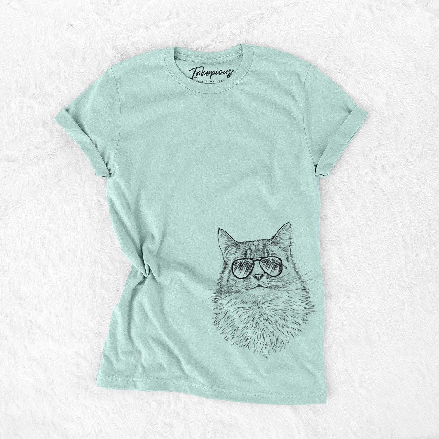 Aviator Olive the Cat - Unisex Crewneck