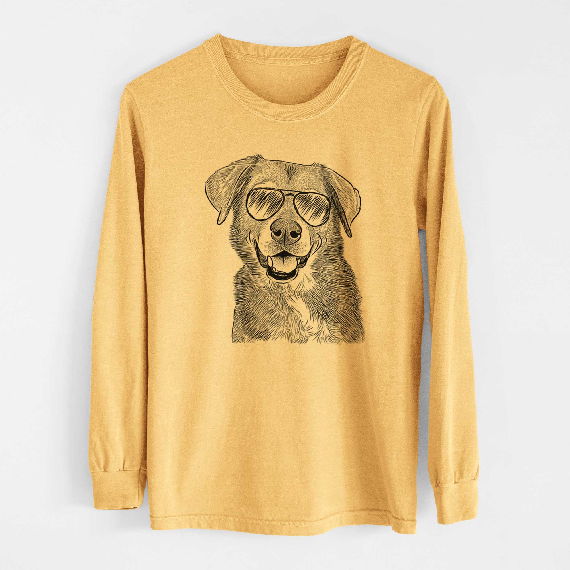 Aviators Oliver the Mixed Breed - Heavyweight 100% Cotton Long Sleeve