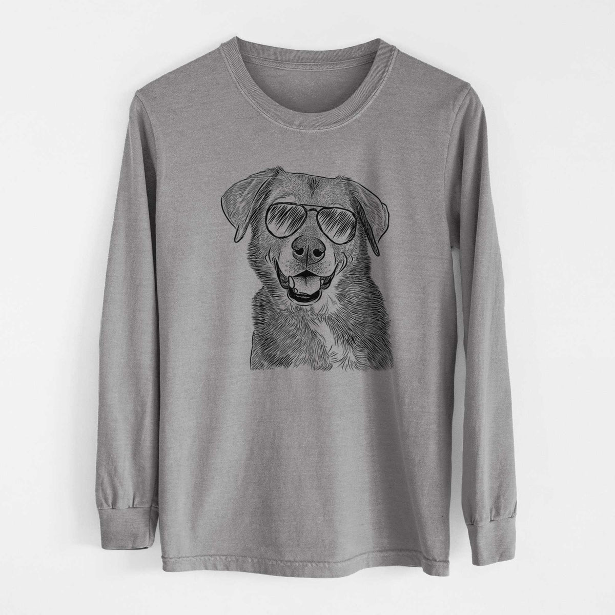 Aviators Oliver the Mixed Breed - Heavyweight 100% Cotton Long Sleeve