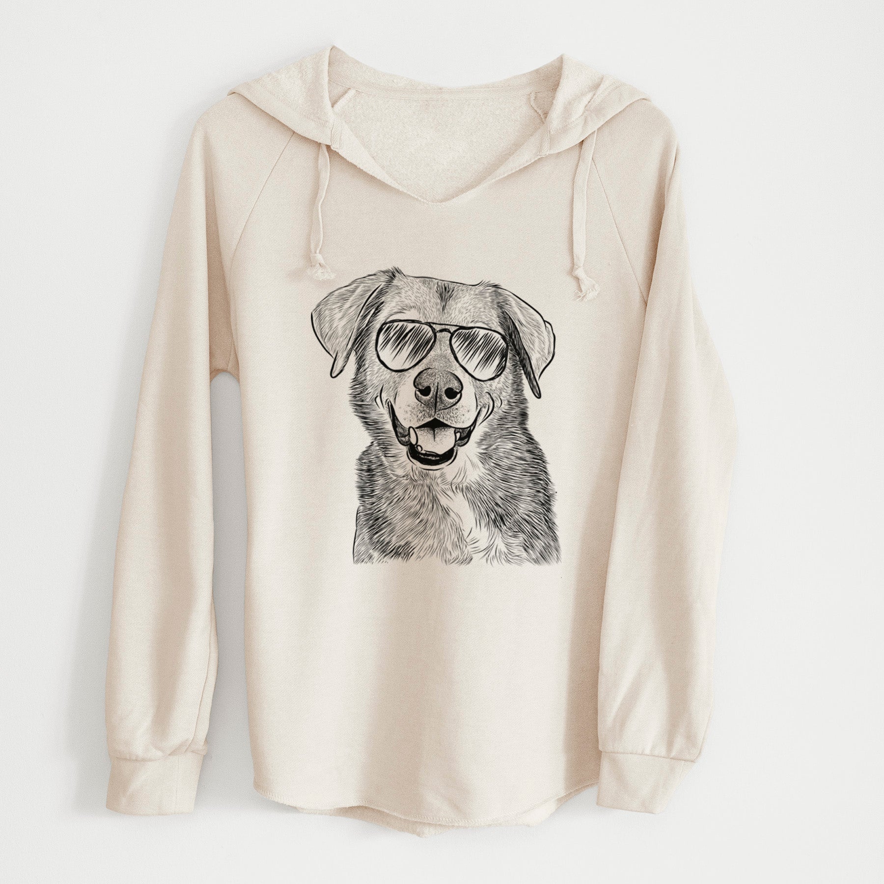 Aviator Oliver the Mixed Breed - Cali Wave Hooded Sweatshirt