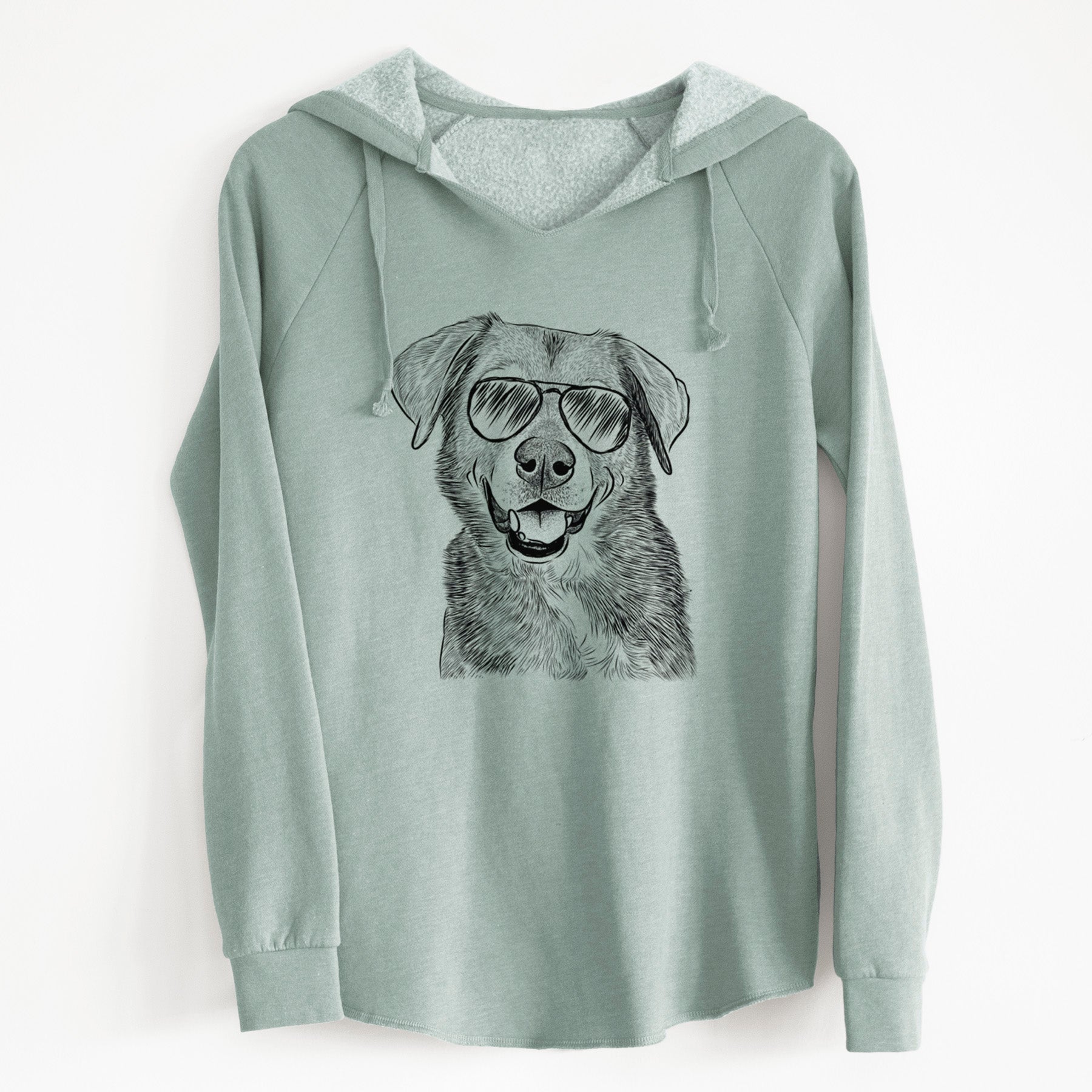 Aviator Oliver the Mixed Breed - Cali Wave Hooded Sweatshirt