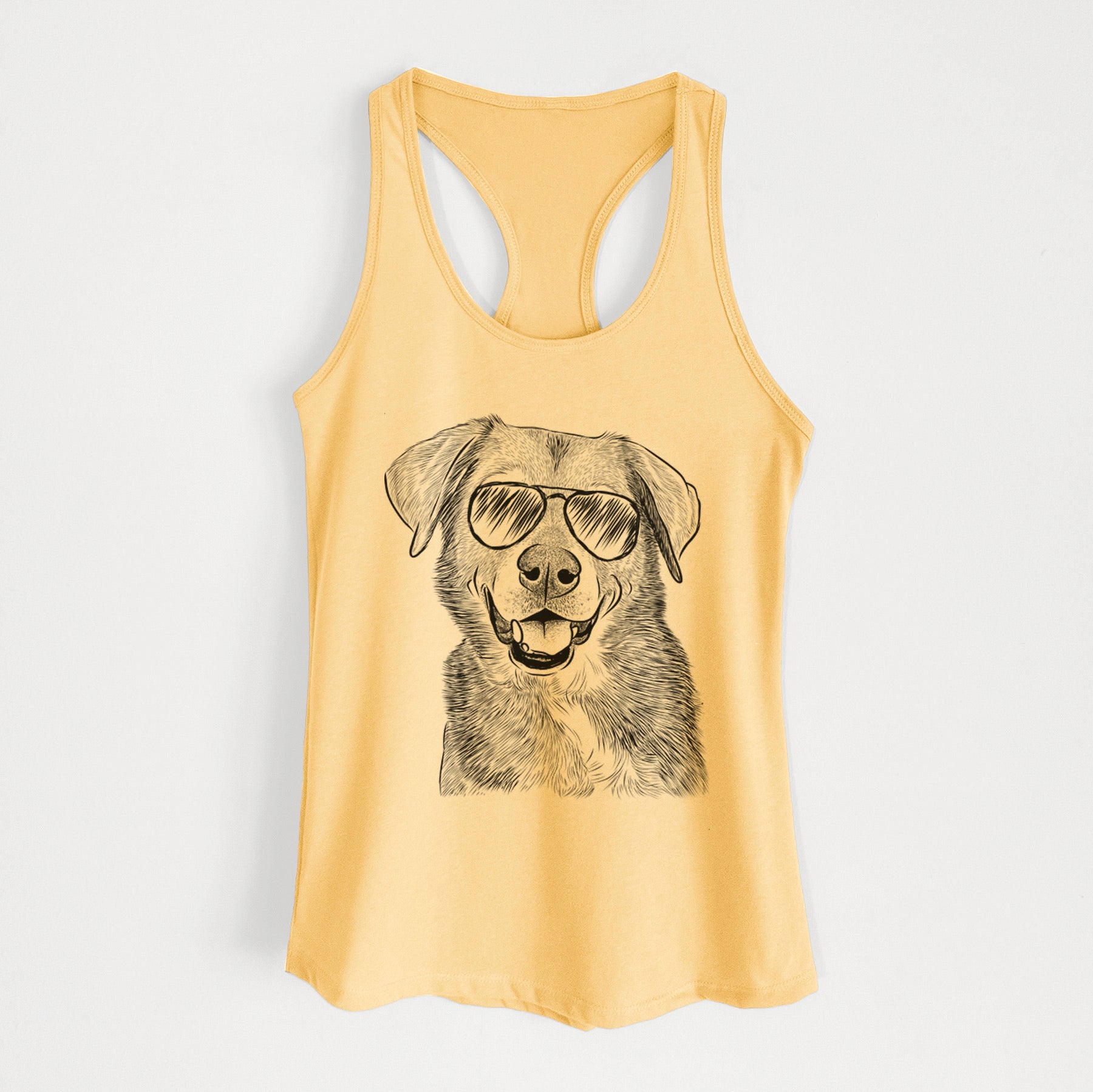 Oliver the Mixed Breed - Women's Racerback Tanktop