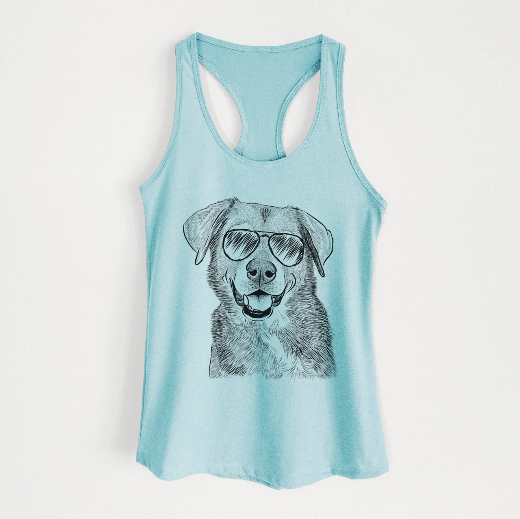 Oliver the Mixed Breed - Women's Racerback Tanktop