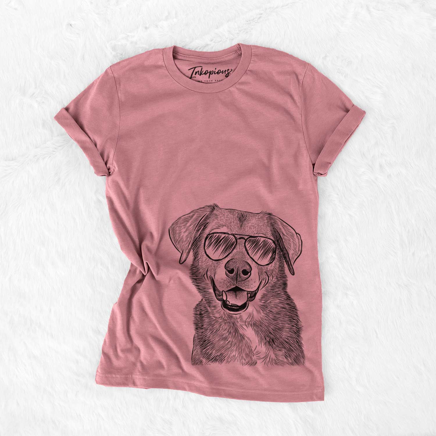 Aviator Oliver the Mixed Breed - Unisex Crewneck