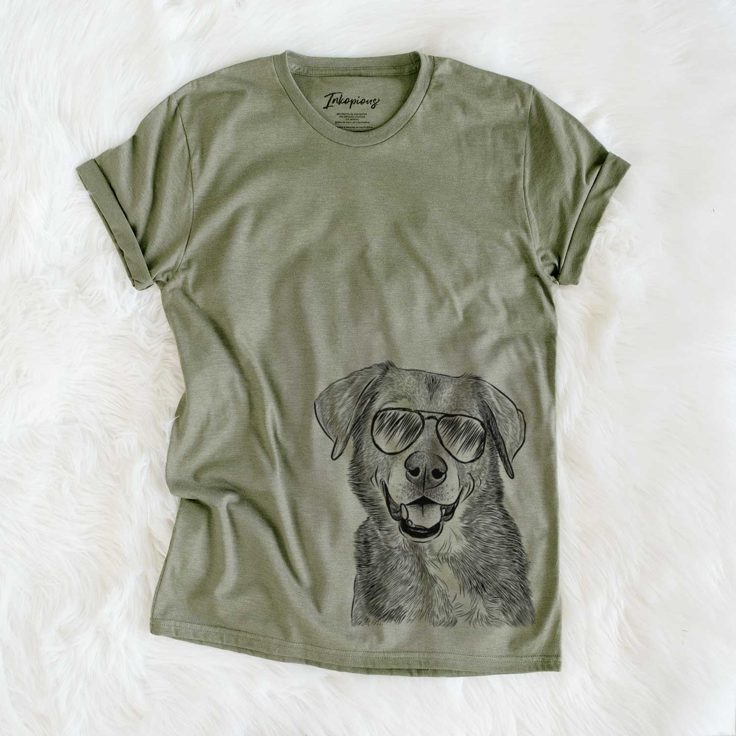 Aviator Oliver the Mixed Breed - Unisex Crewneck