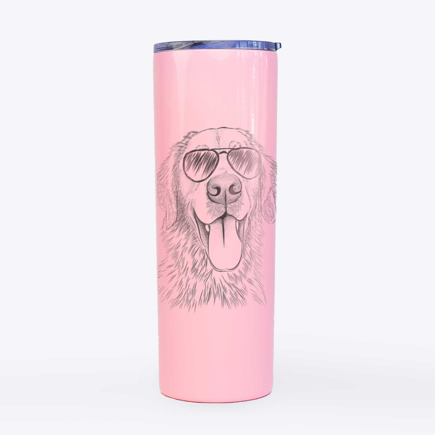 Oliver Tredup the Golden Retriever - 20oz Skinny Tumbler