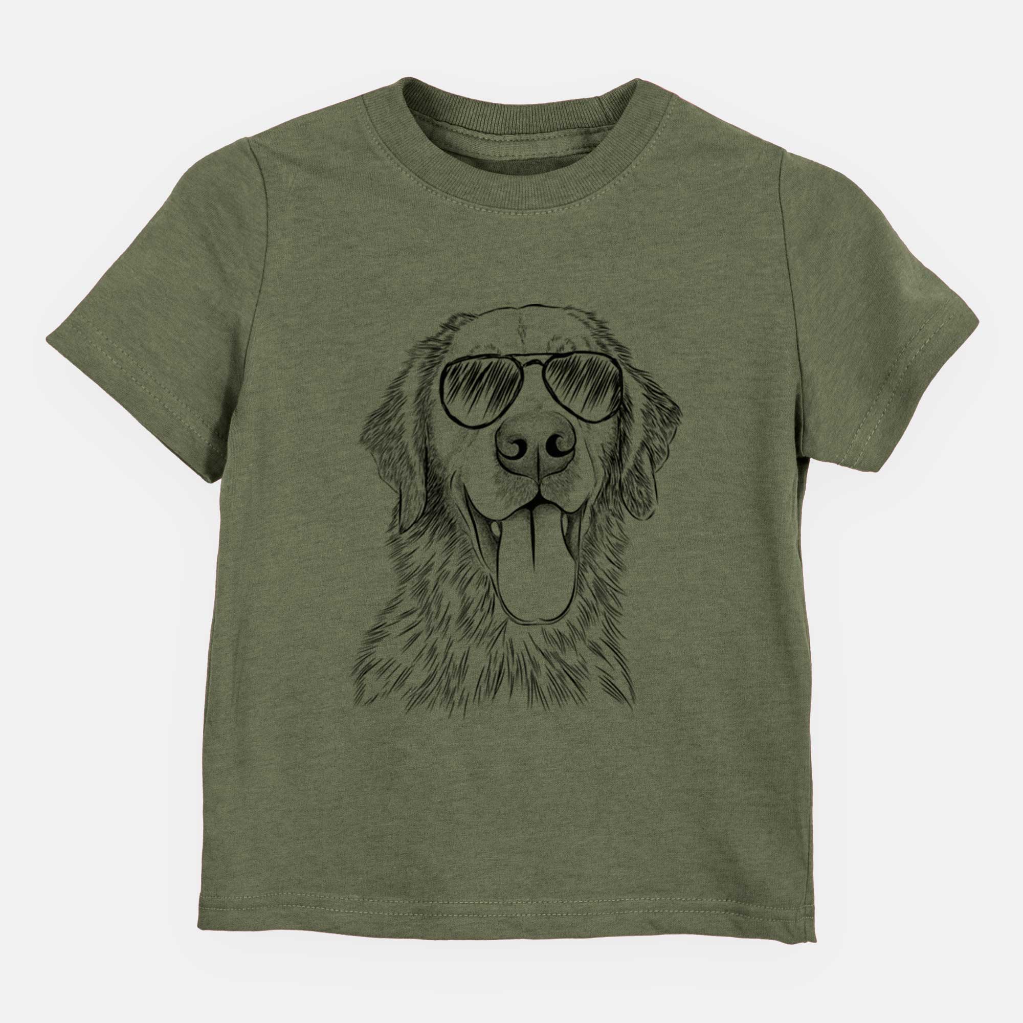 Aviator Oliver Tredup the Golden Retriever - Kids/Youth/Toddler Shirt