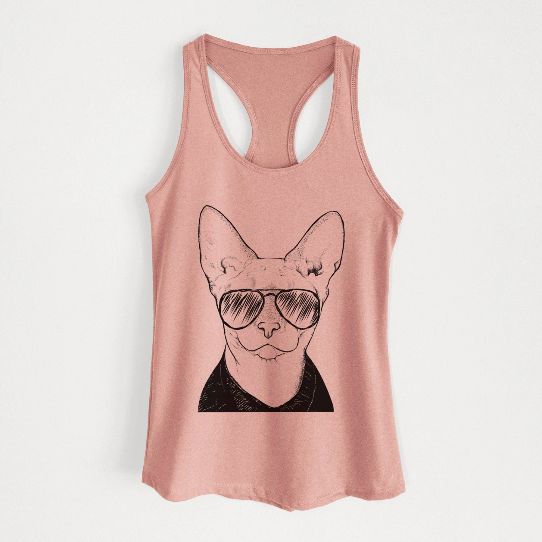 Oliver Watson the Sphynx Cat - Women's Racerback Tanktop