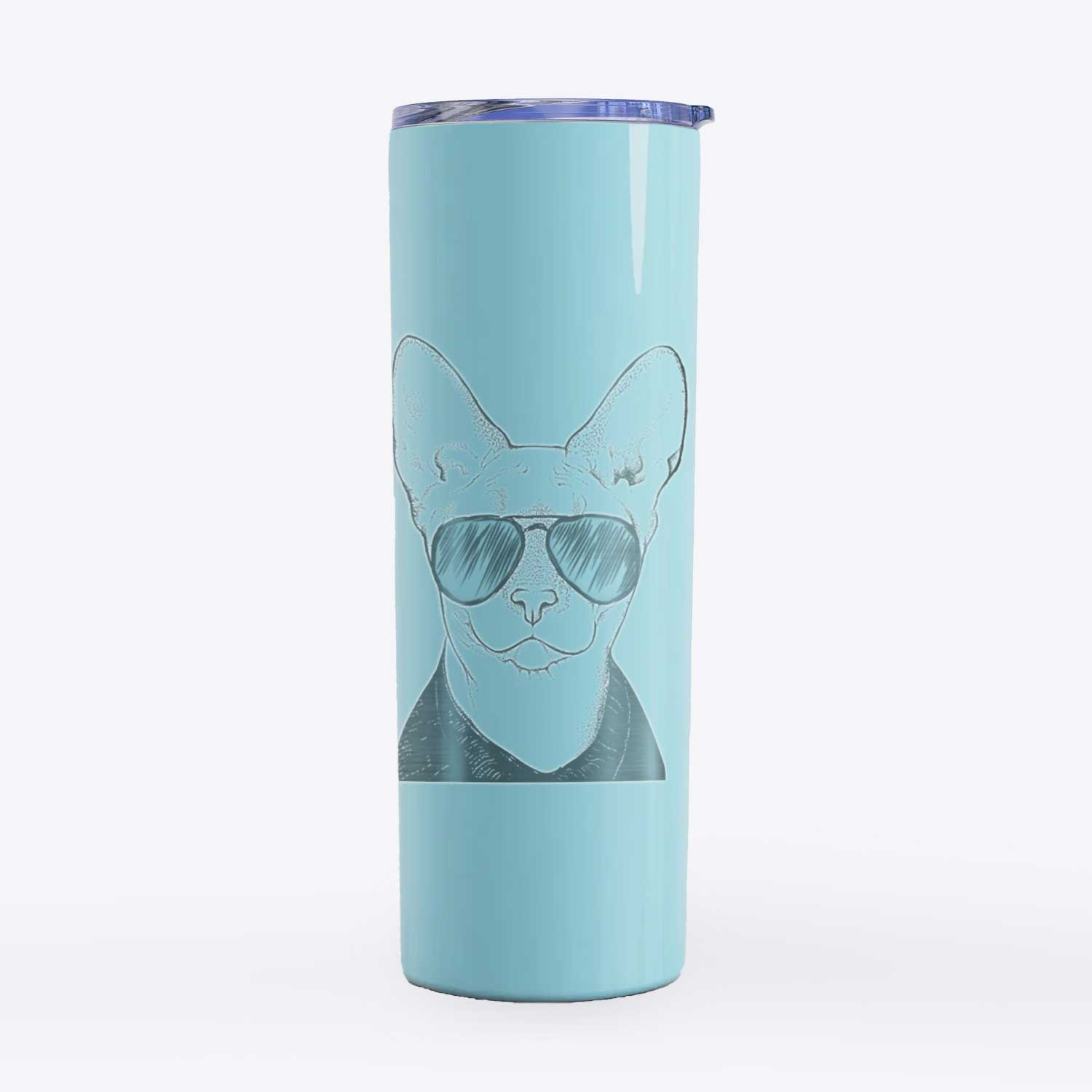 Oliver Watson the Sphynx Cat - 20oz Skinny Tumbler