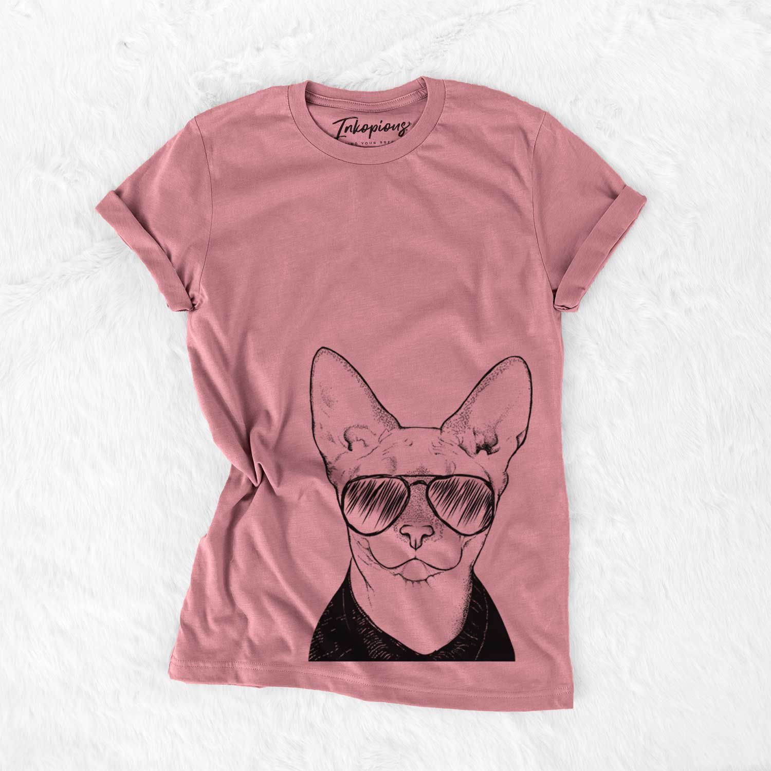 Aviator Oliver Watson the Sphynx Cat - Unisex Crewneck