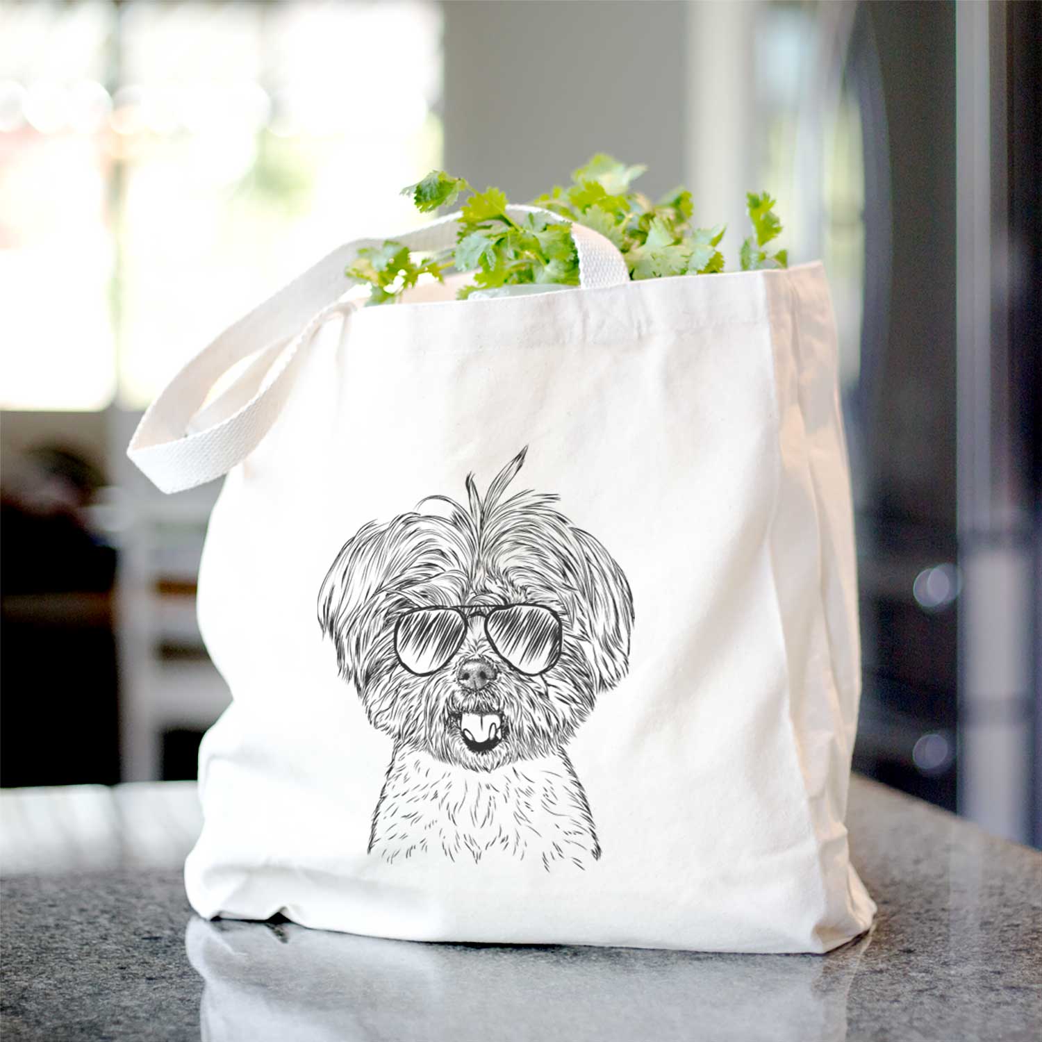 Oliver the Yorkie Mix - Tote Bag