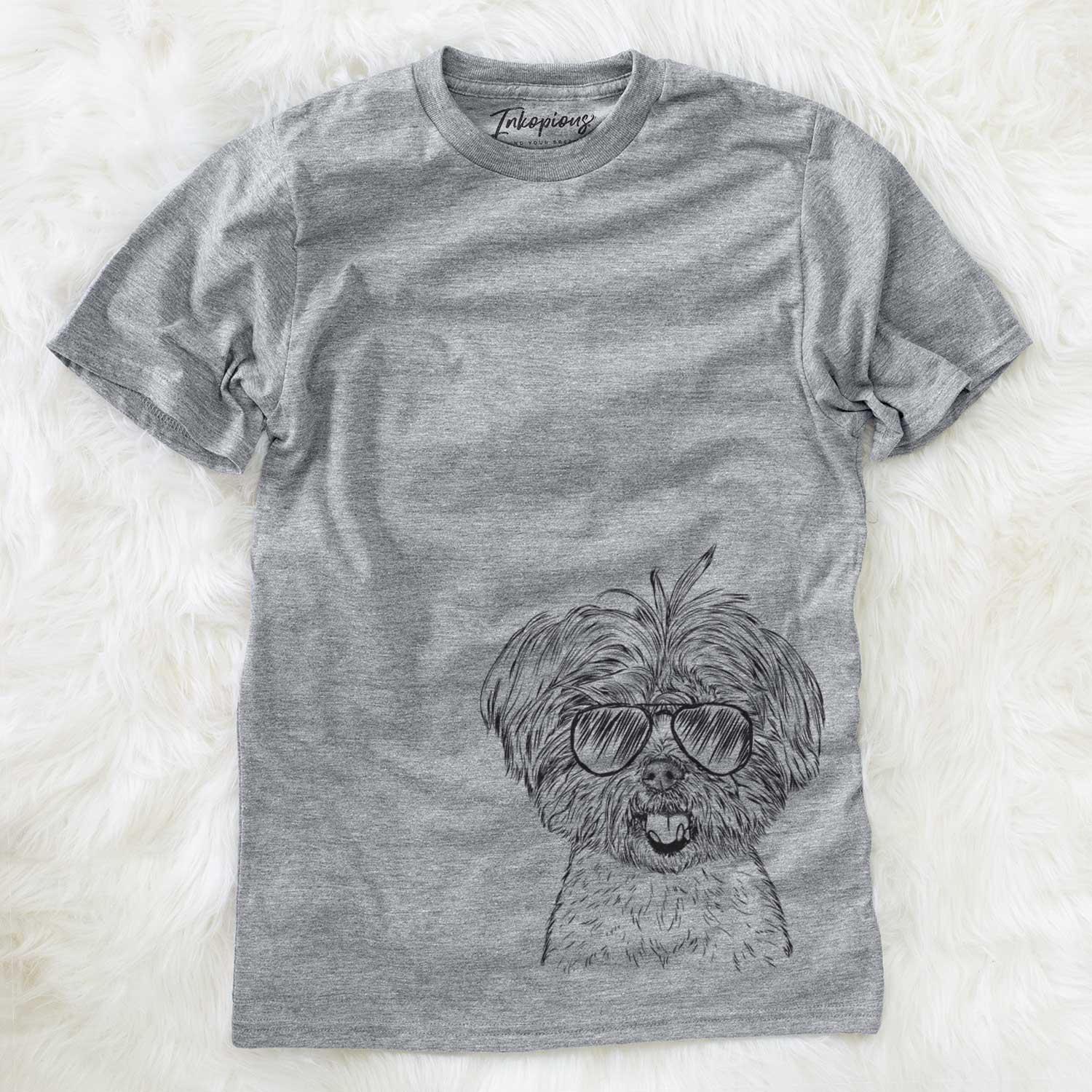 Oliver the Yorkie Mix - Unisex Crewneck