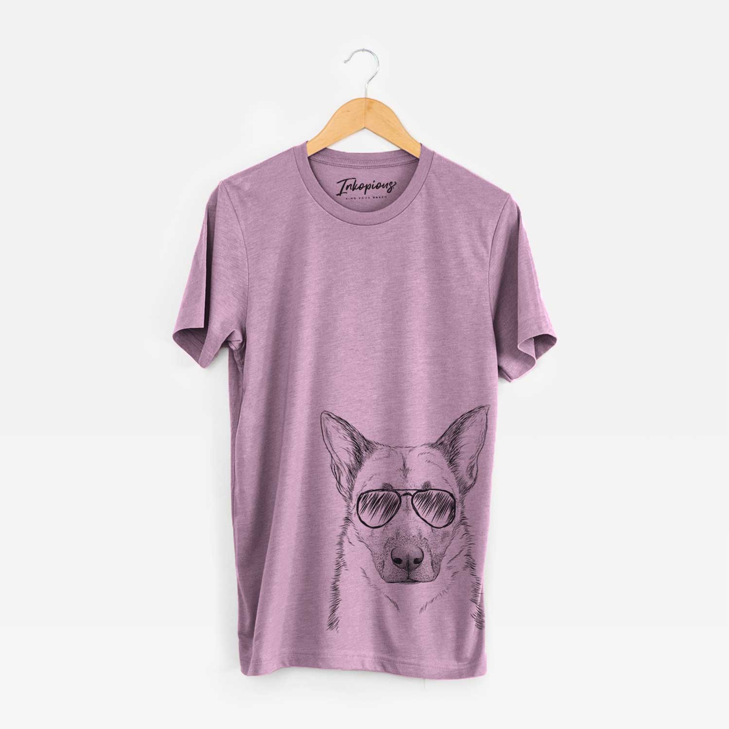 Aviator Oliverno the German Shepherd - Unisex Crewneck