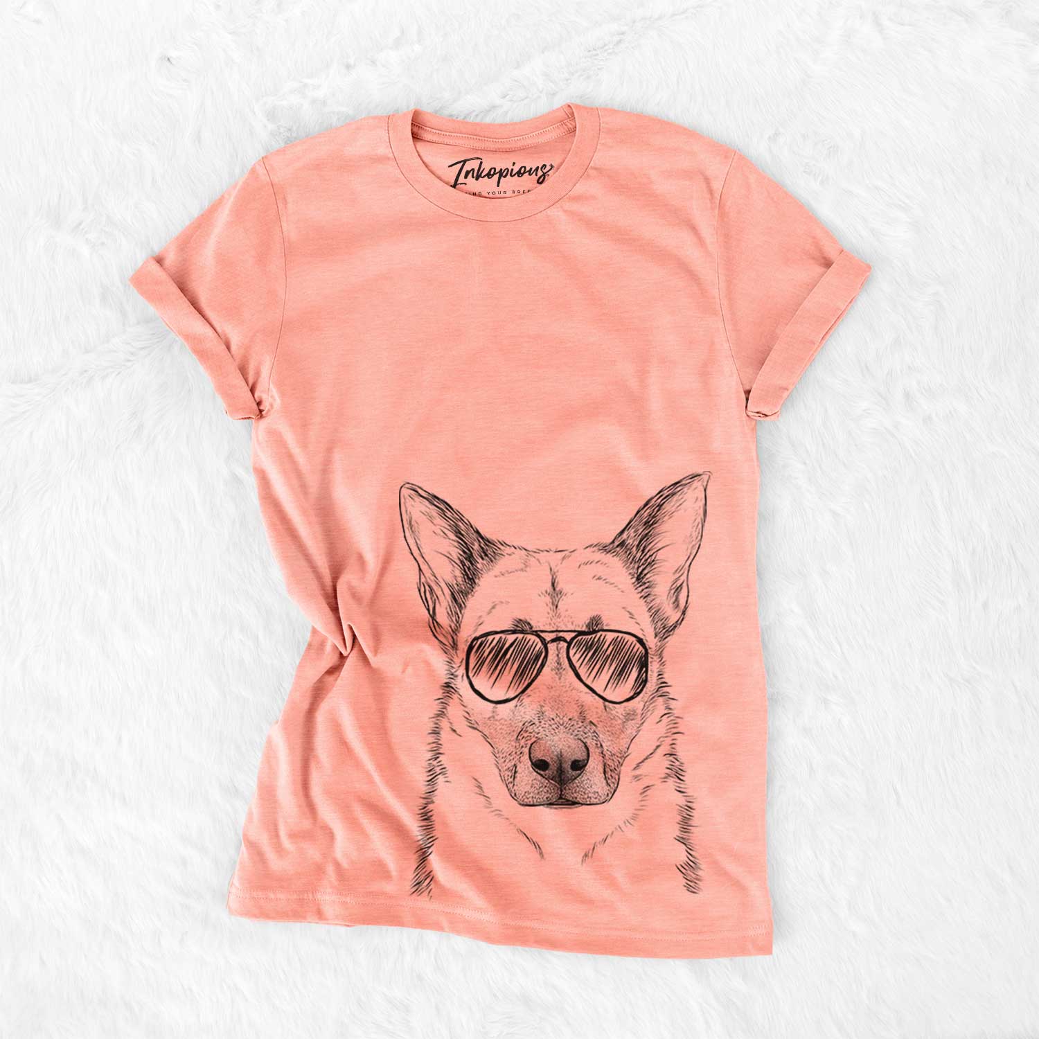 Oliverno the German Shepherd - Bella Canvas Unisex Crewneck