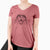 Aviator Ollie the Vizsla - Women's V-neck Shirt