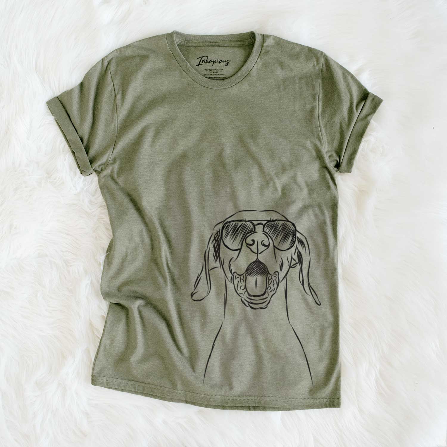 Aviator Ollie the Vizsla - Unisex Crewneck