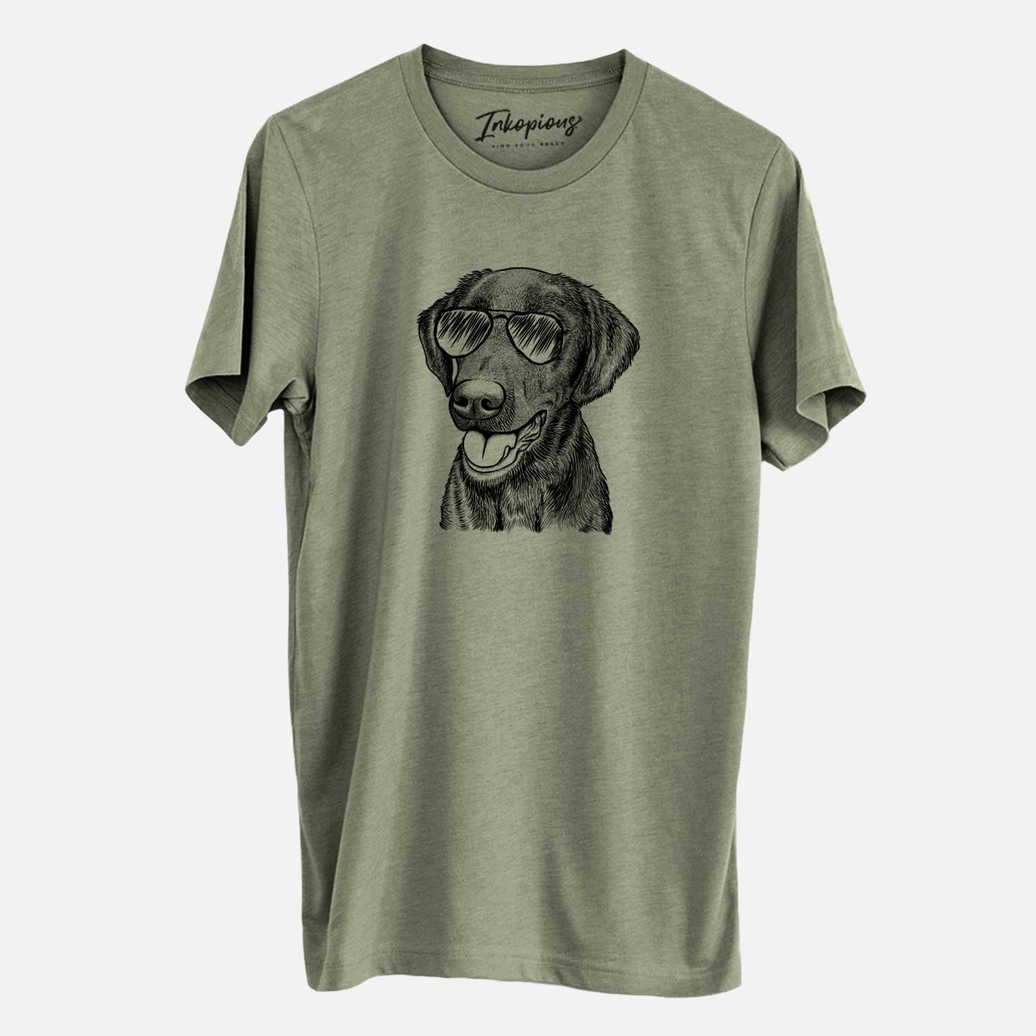 Aviator Onyx the Labrador Retriever - Unisex Crewneck