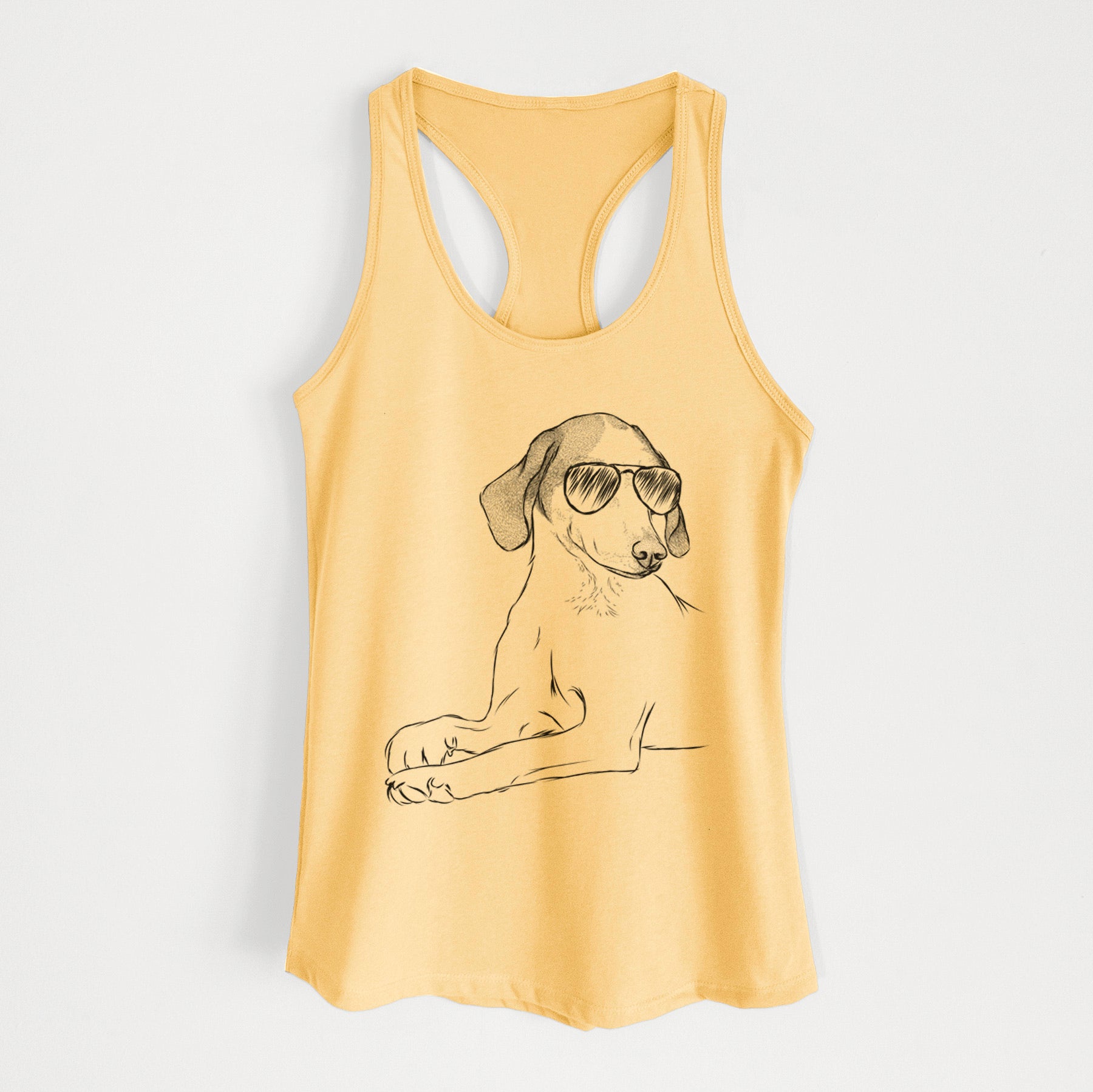 Opie the Foxhound - Women's Racerback Tanktop