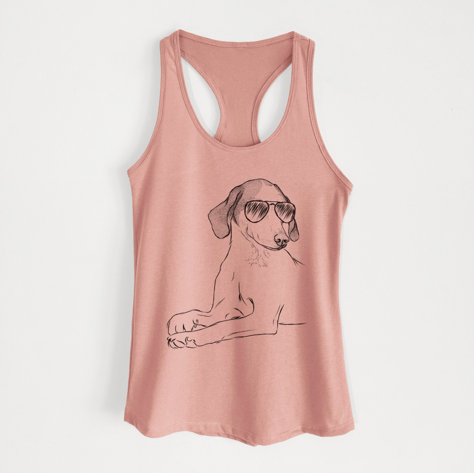 Opie the Foxhound - Women's Racerback Tanktop