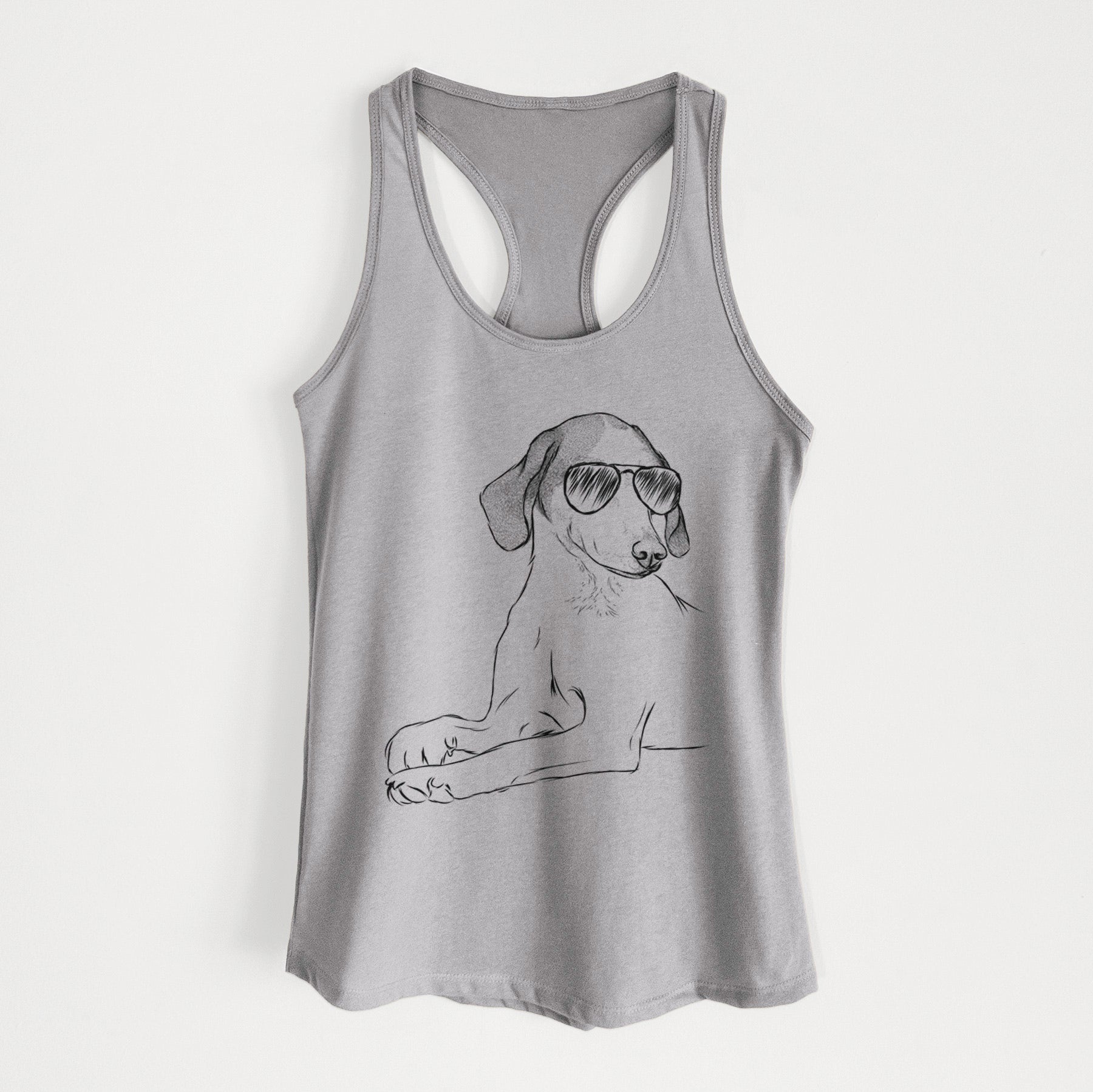 Opie the Foxhound - Women's Racerback Tanktop