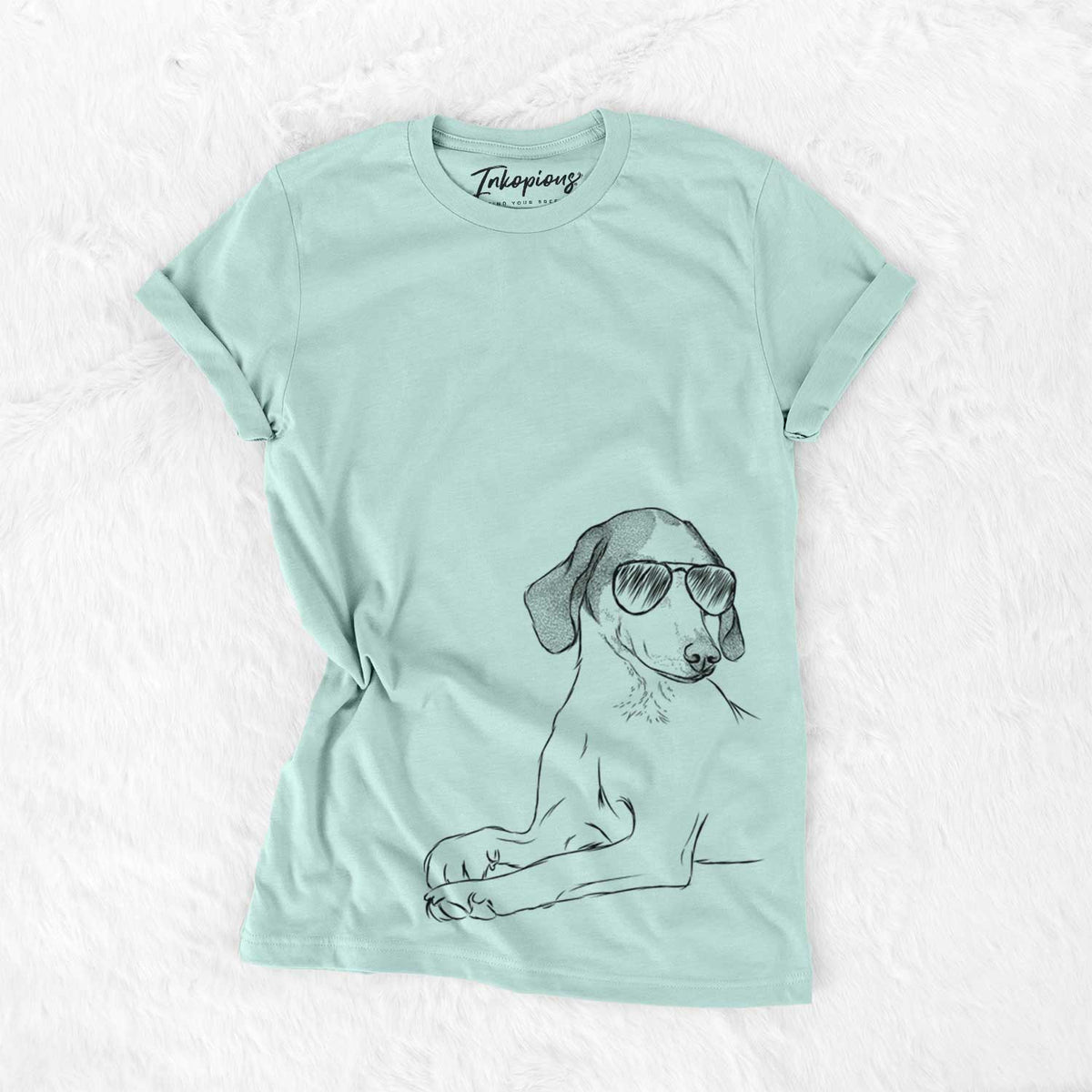 Aviator Opie the Foxhound - Unisex Crewneck