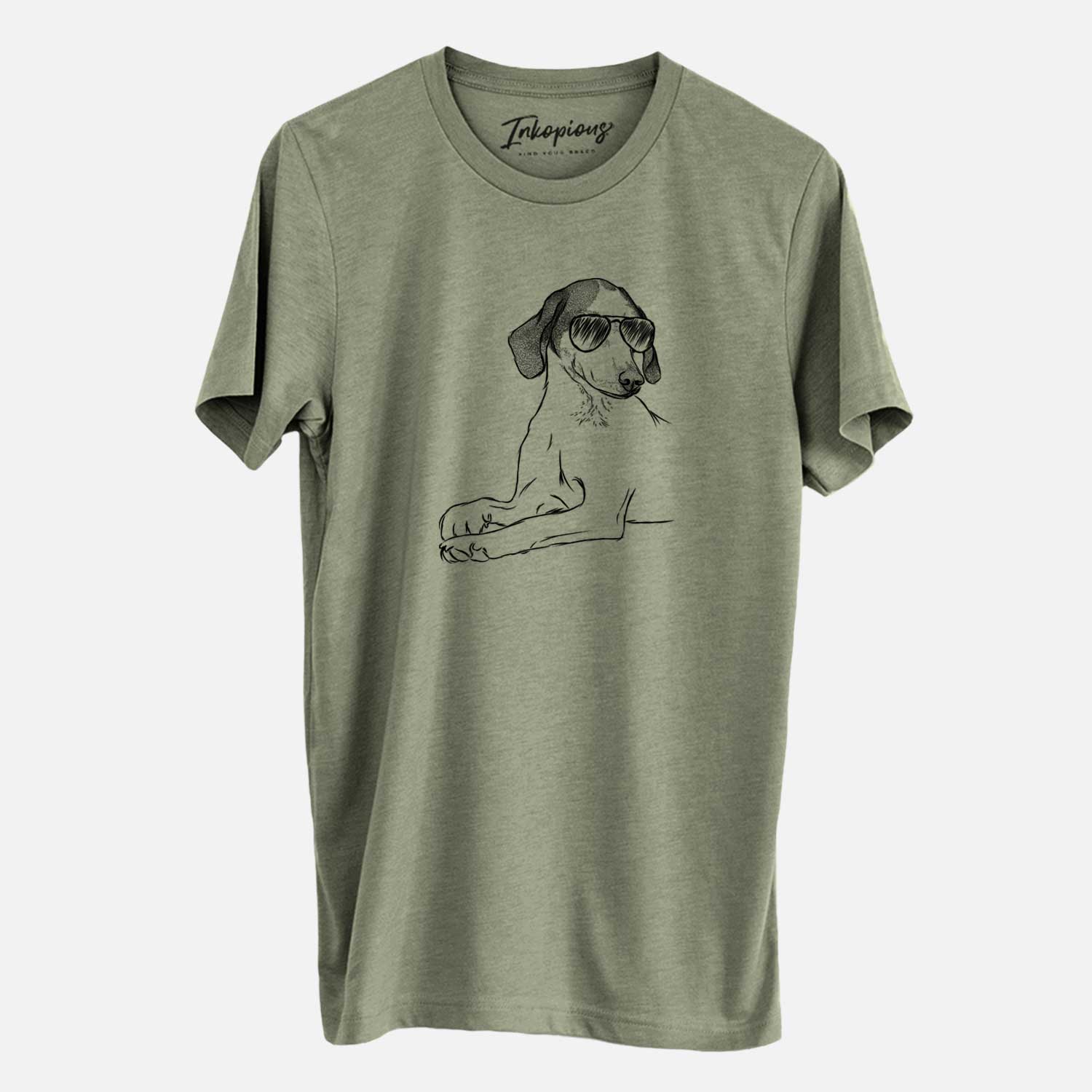 Aviator Opie the Foxhound - Unisex Crewneck