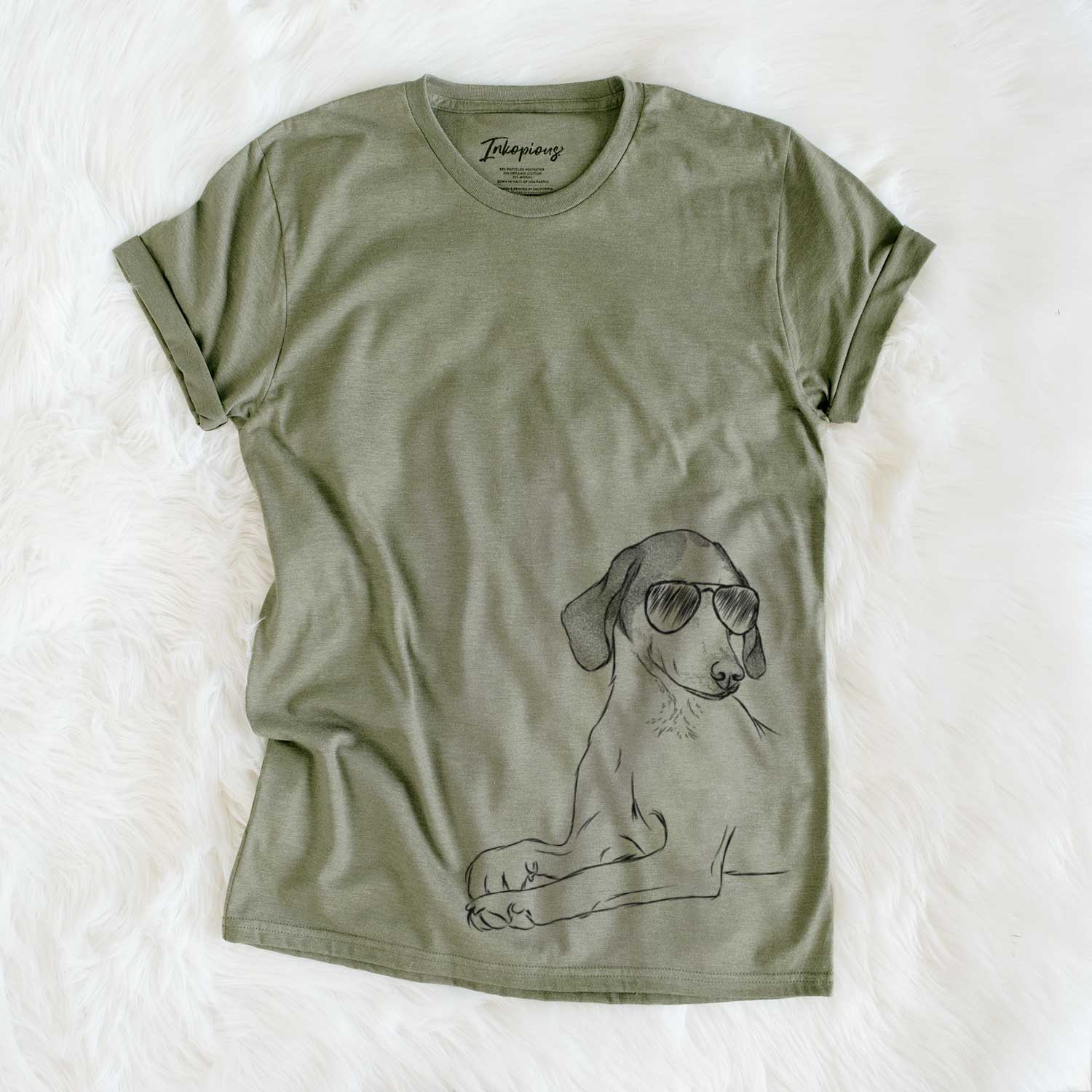 Aviator Opie the Foxhound - Unisex Crewneck