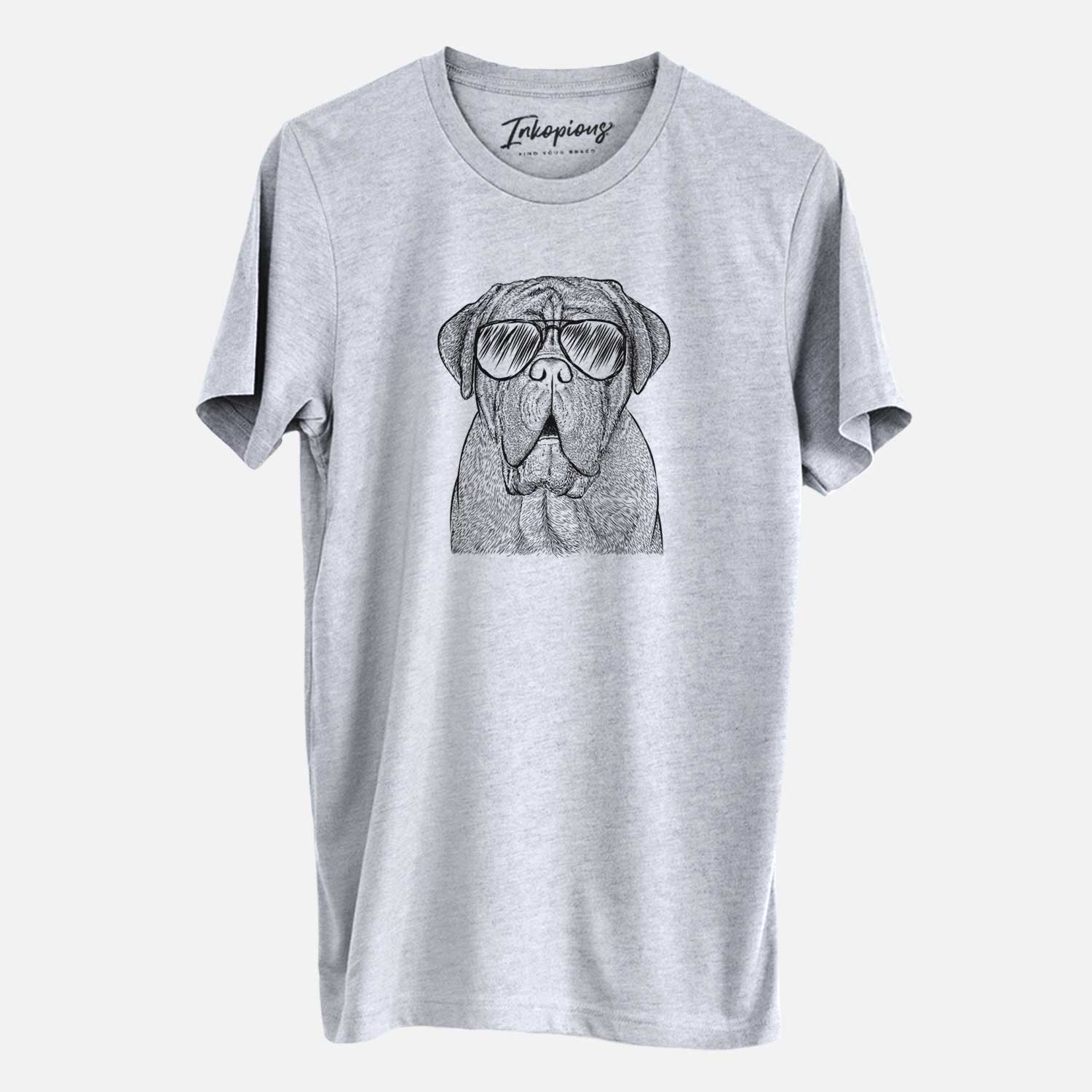 Aviator Optimus the Dogue de Bordeaux - Unisex Crewneck