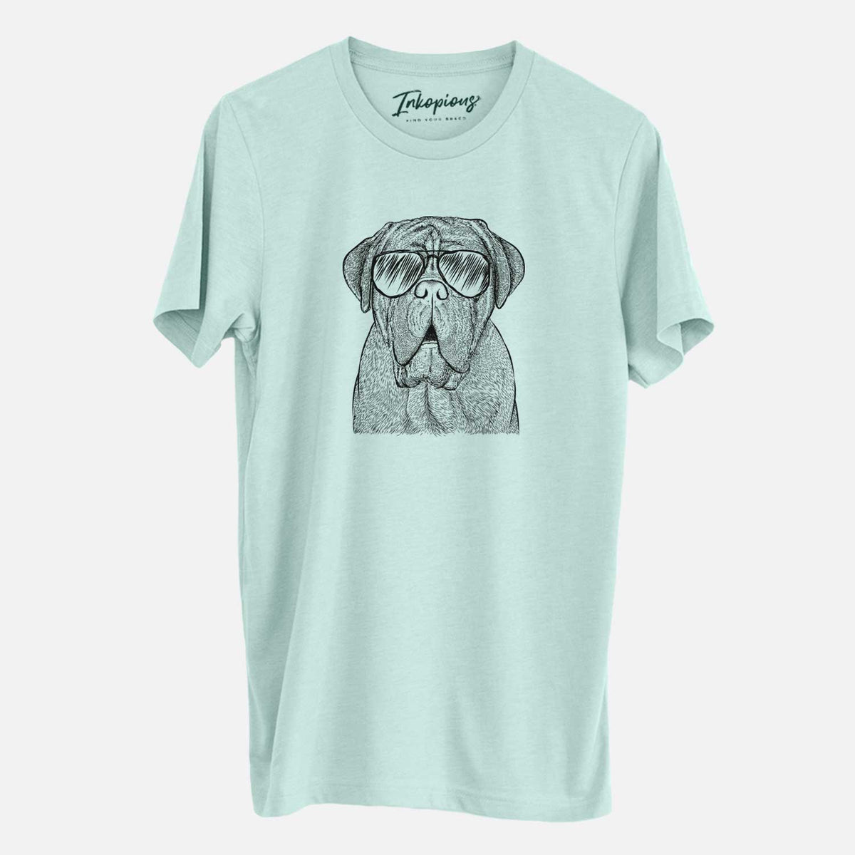 Aviator Optimus the Dogue de Bordeaux - Unisex Crewneck