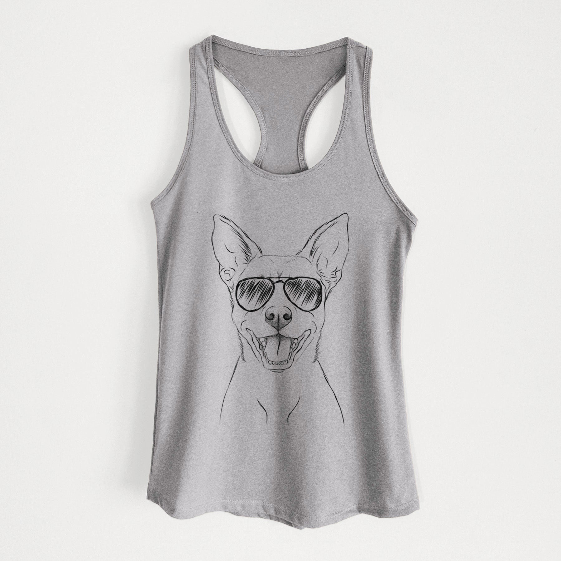 Orange the Carolina Dog - Women's Racerback Tanktop