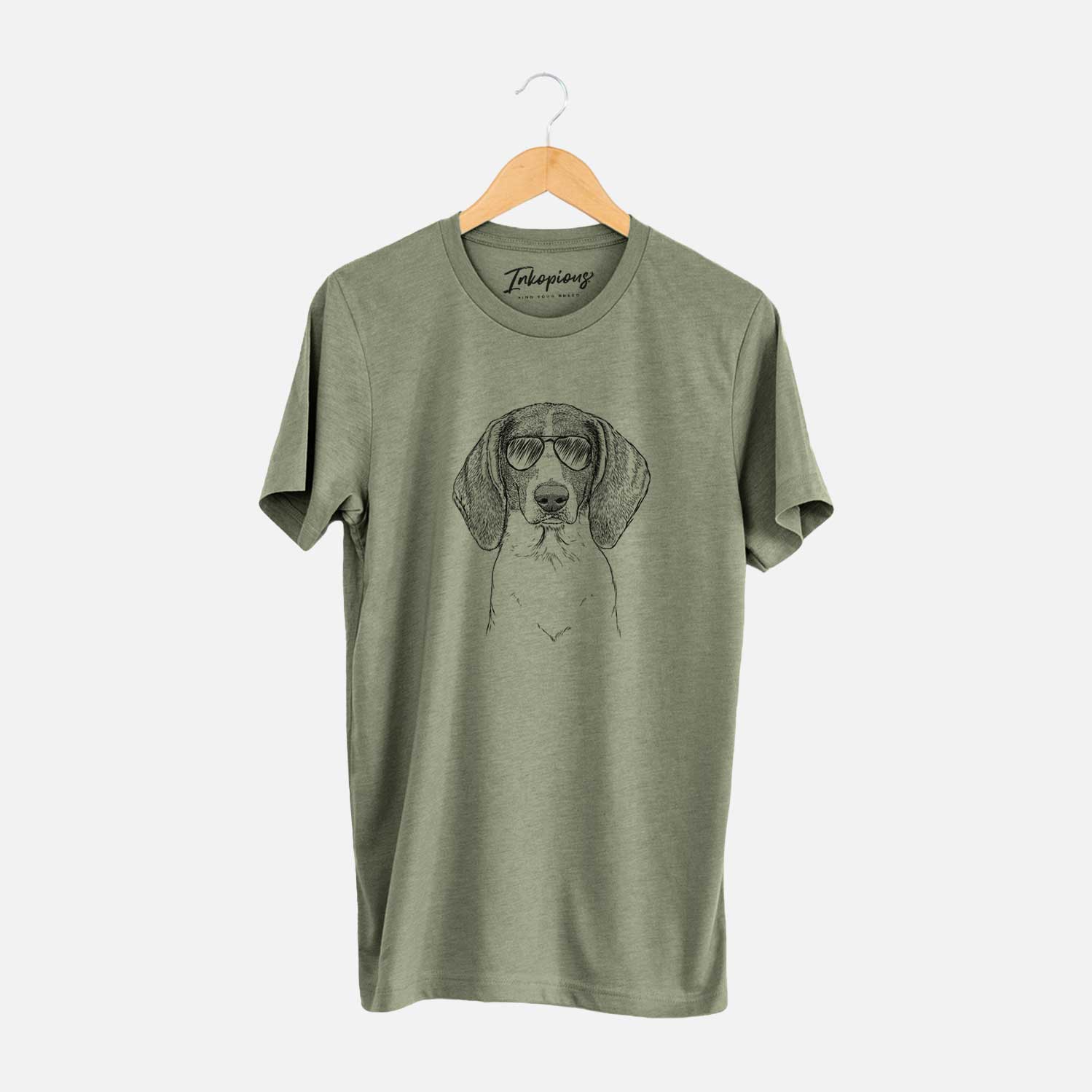 Aviator Orin the Treeing Walker Coonhound - Unisex Crewneck