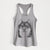 Oskar the Canadian Eskimo Dog - Women's Racerback Tanktop