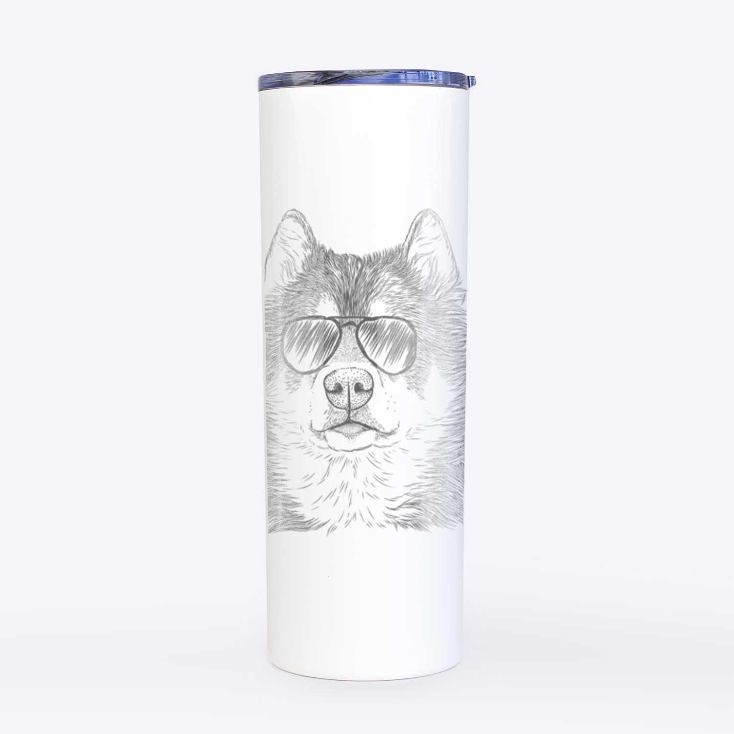 Oskar the Canadian Eskimo Dog - 20oz Skinny Tumbler