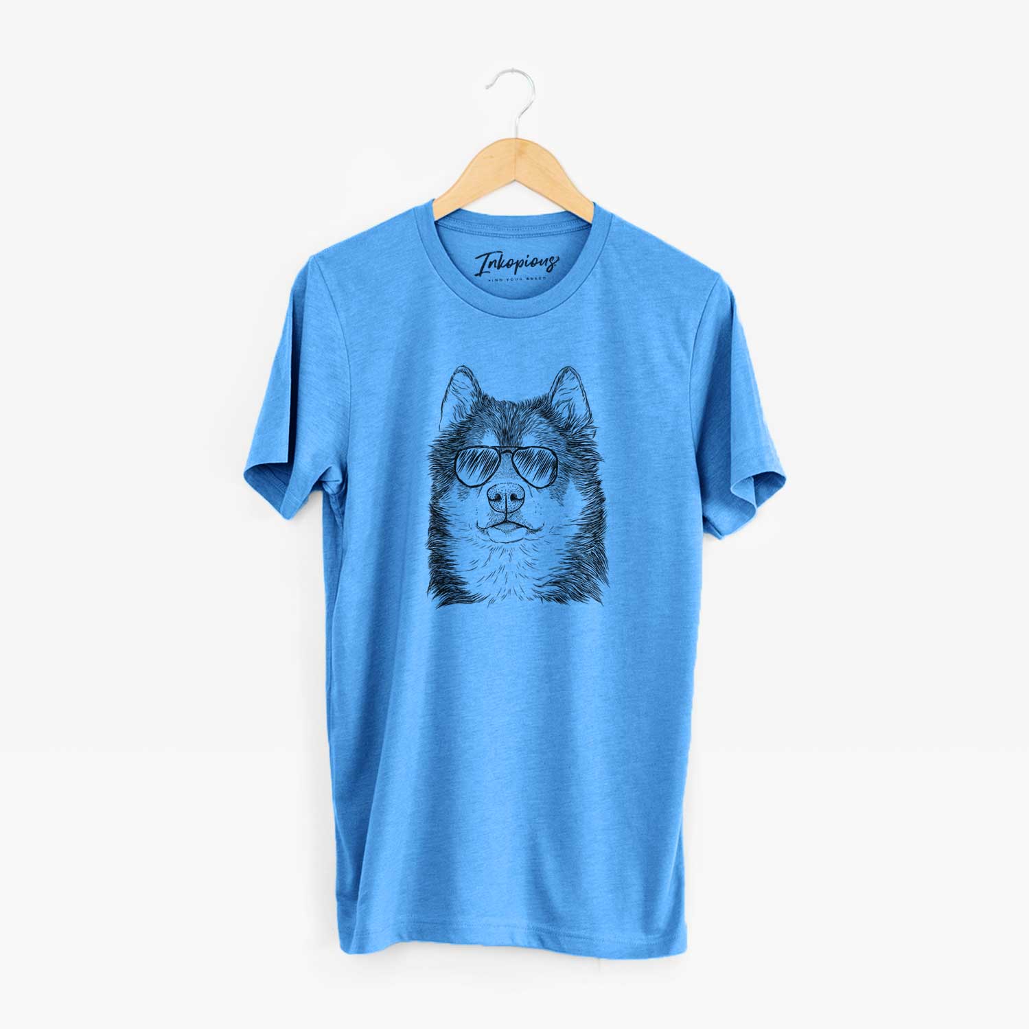 Aviator Oskar the Canadian Eskimo Dog - Unisex Crewneck