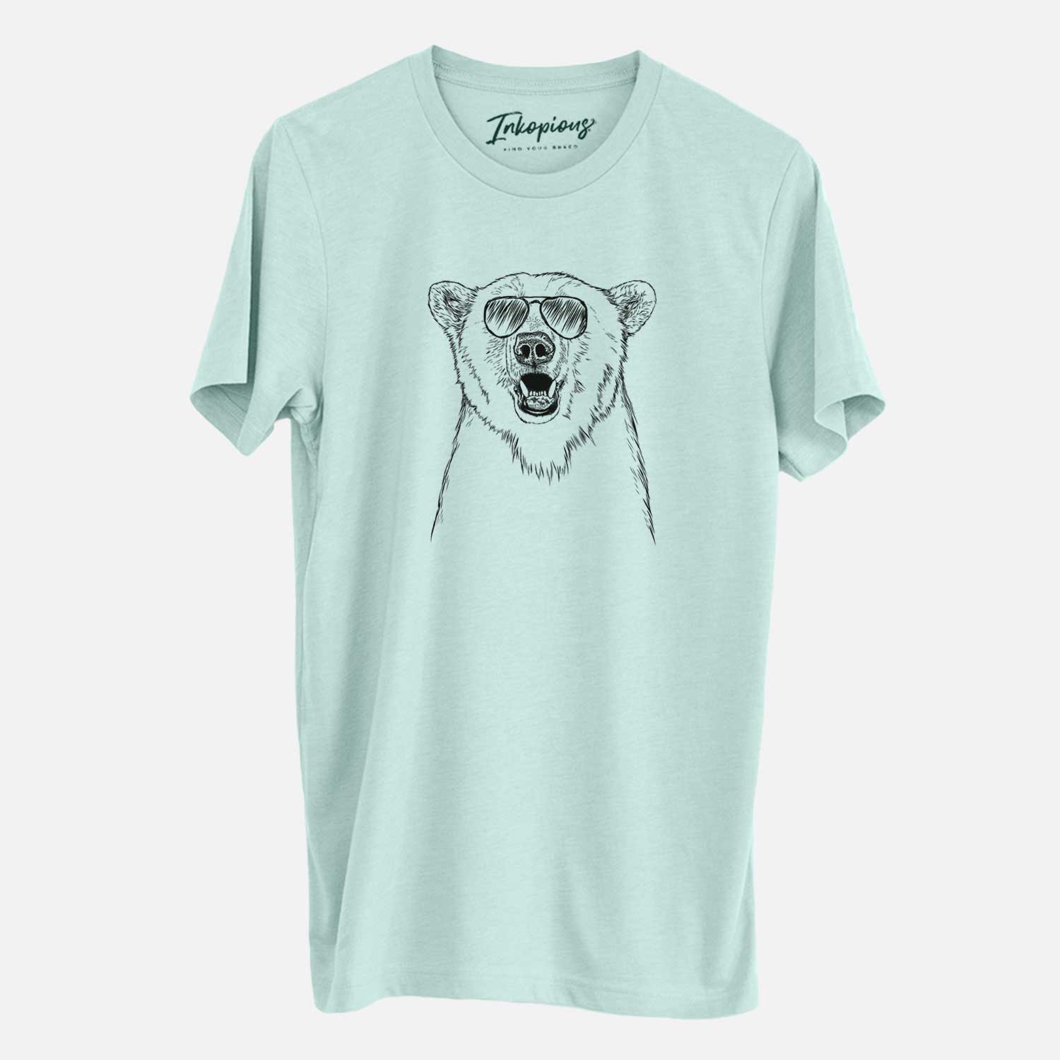 Aviator Oslo the Polar Bear - Unisex Crewneck