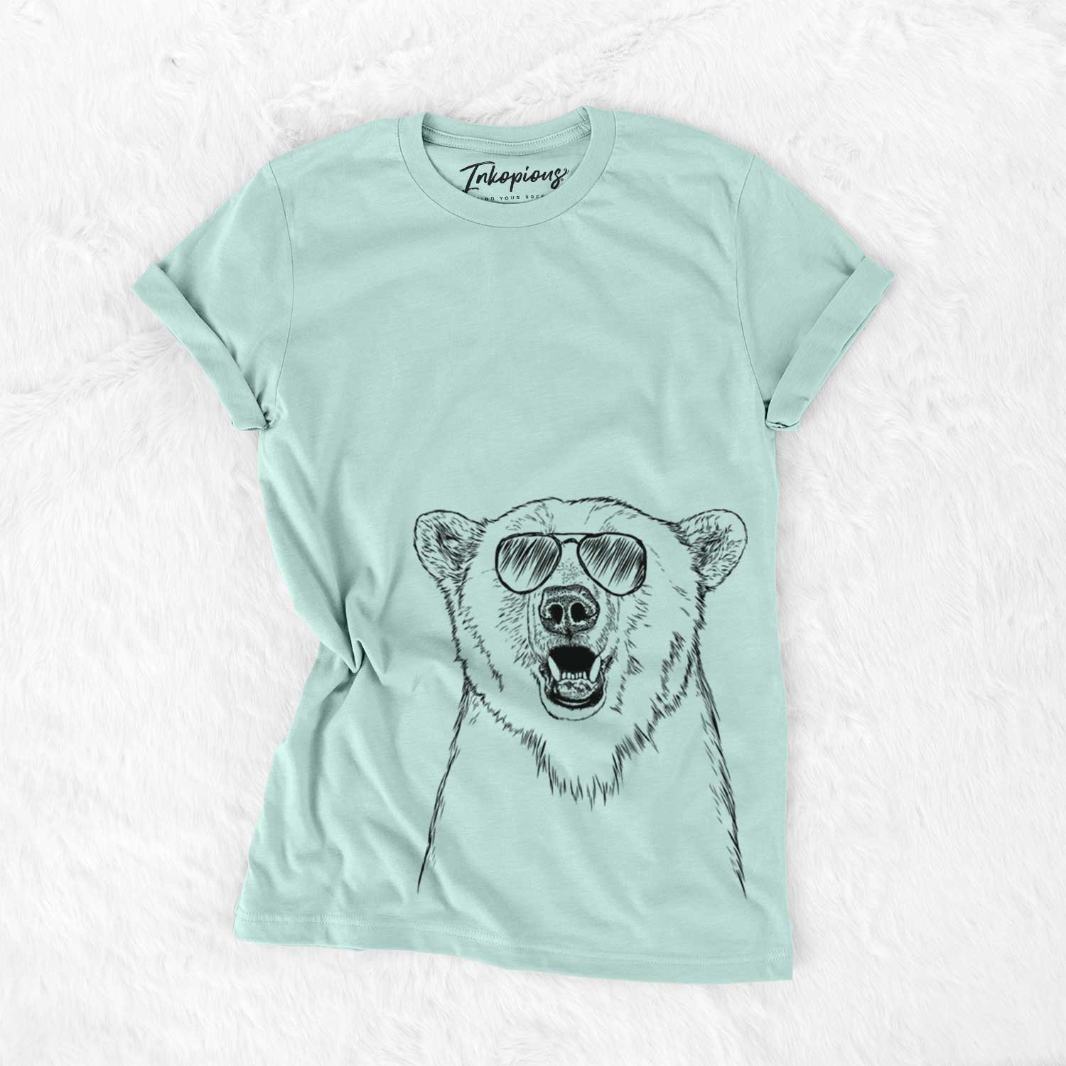 Aviator Oslo the Polar Bear - Unisex Crewneck