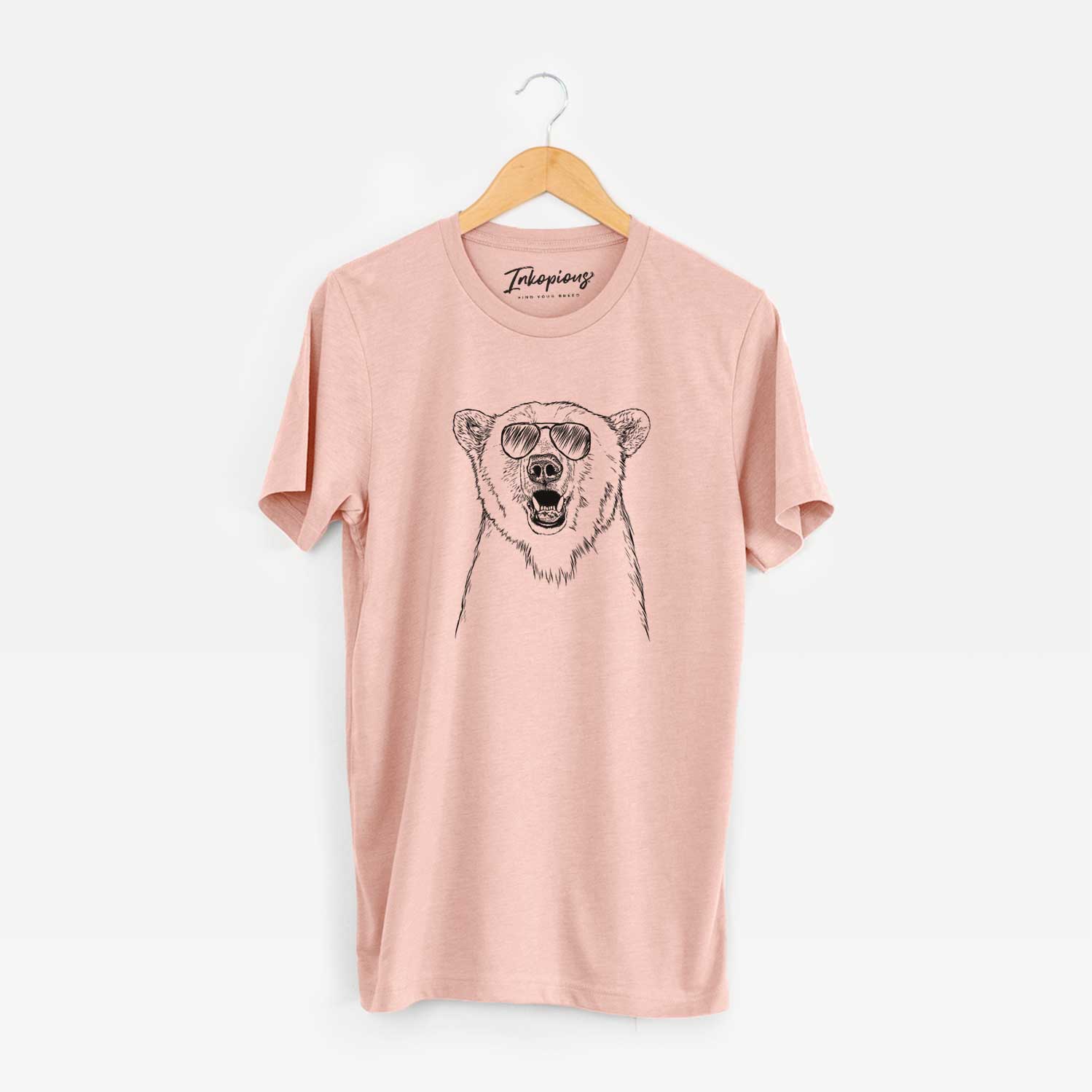 Aviator Oslo the Polar Bear - Unisex Crewneck