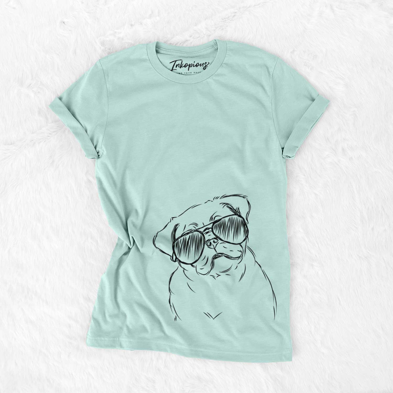 Aviator Otis the Pug - Unisex Crewneck