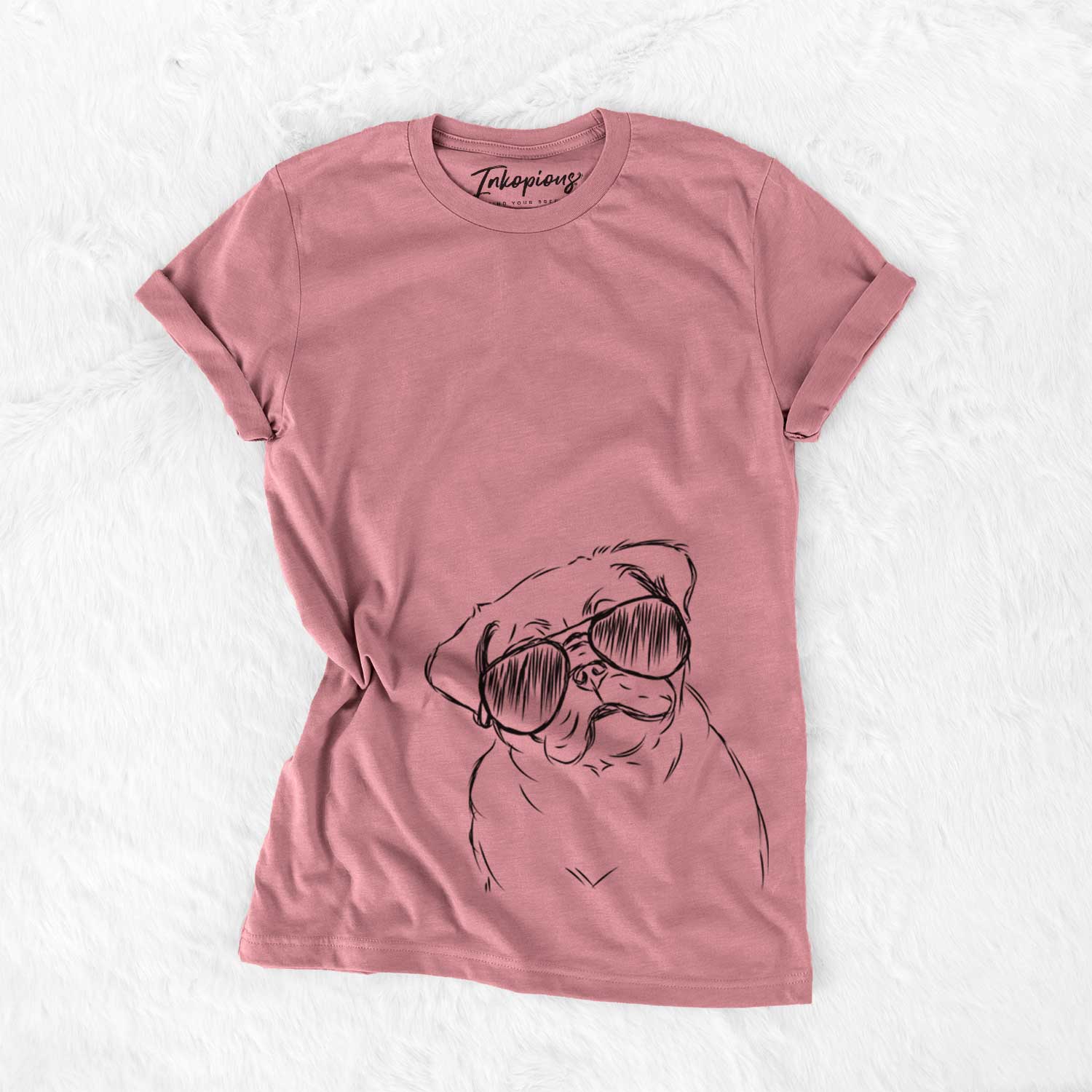 Aviator Otis the Pug - Unisex Crewneck