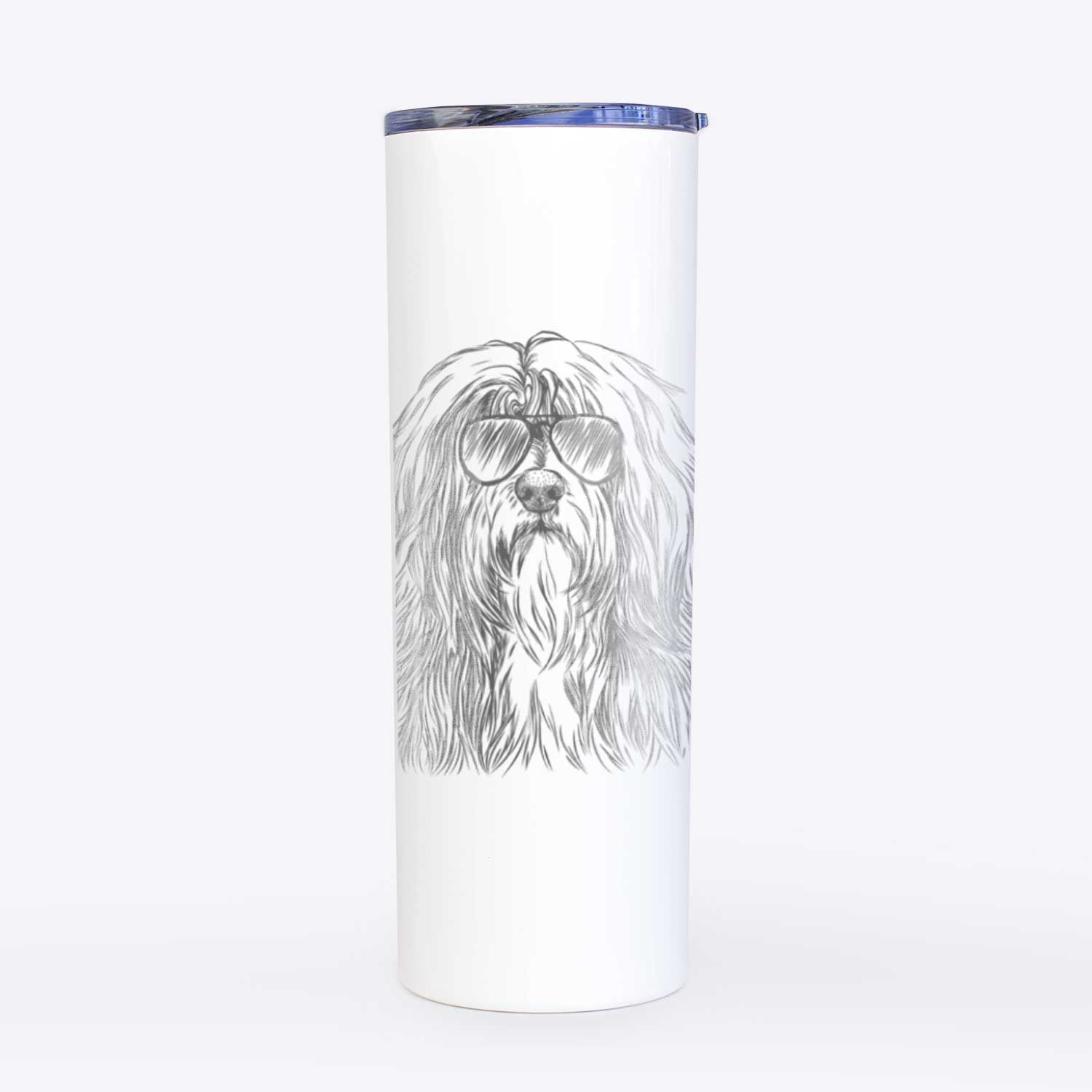 Otto the Polish Lowland Sheepdog - 20oz Skinny Tumbler