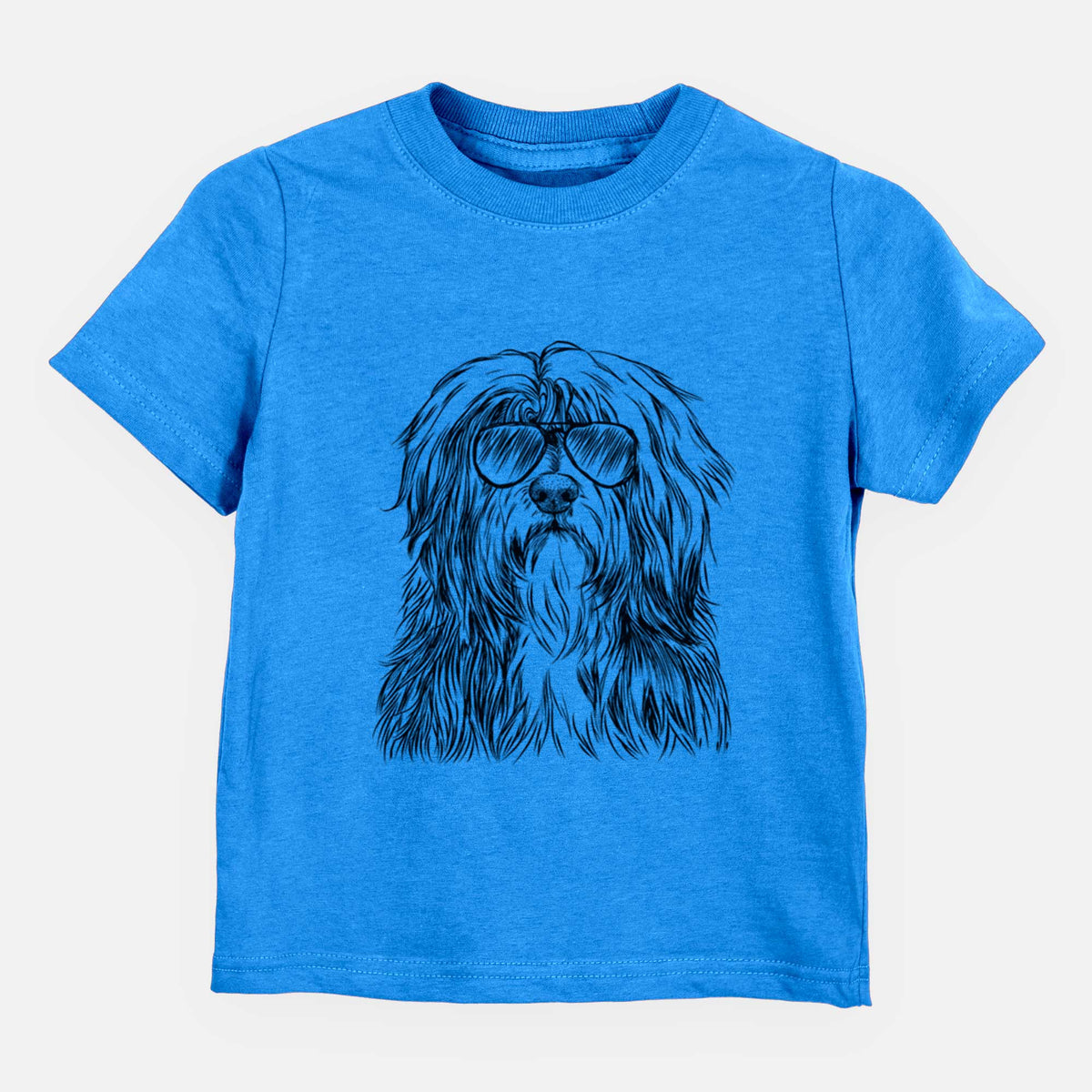 Aviator Otto the Polish Lowland Sheepdog - Kids/Youth/Toddler Shirt