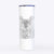 Ozwald the Grey Horned Owl - 20oz Skinny Tumbler