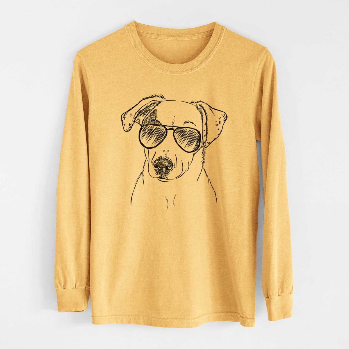 Aviators P-Pie the Mixed Breed - Heavyweight 100% Cotton Long Sleeve