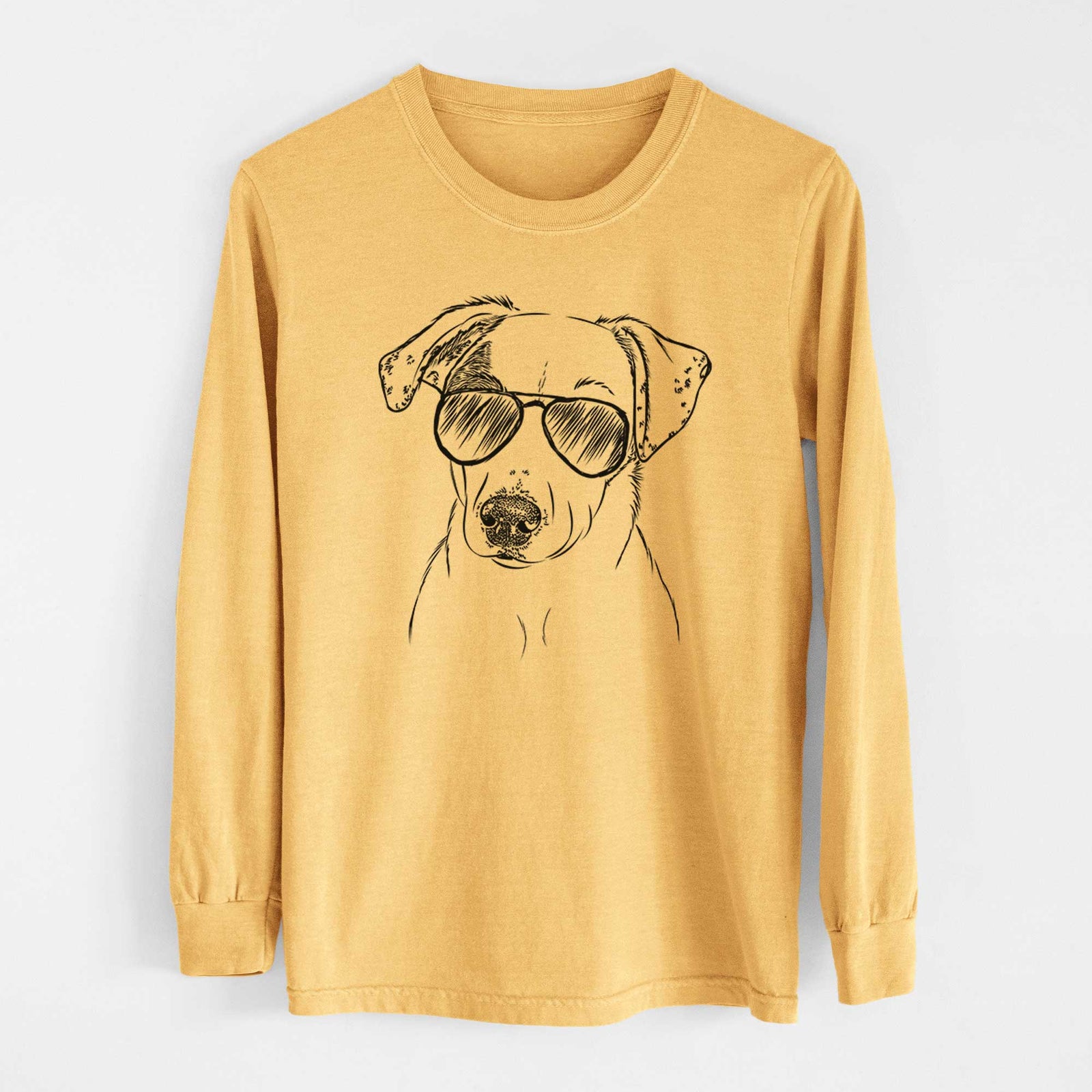 Aviators P-Pie the Mixed Breed - Heavyweight 100% Cotton Long Sleeve