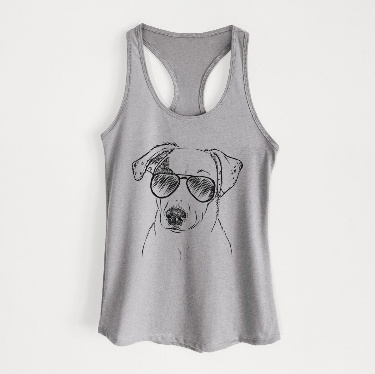 P Pie the Mixed Breed - Women's Racerback Tanktop
