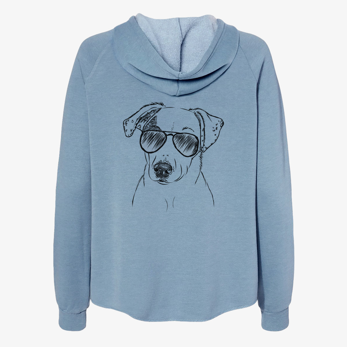 P Pie the Mixed Breed - Women's Cali Wave Zip-Up Sweatshirt