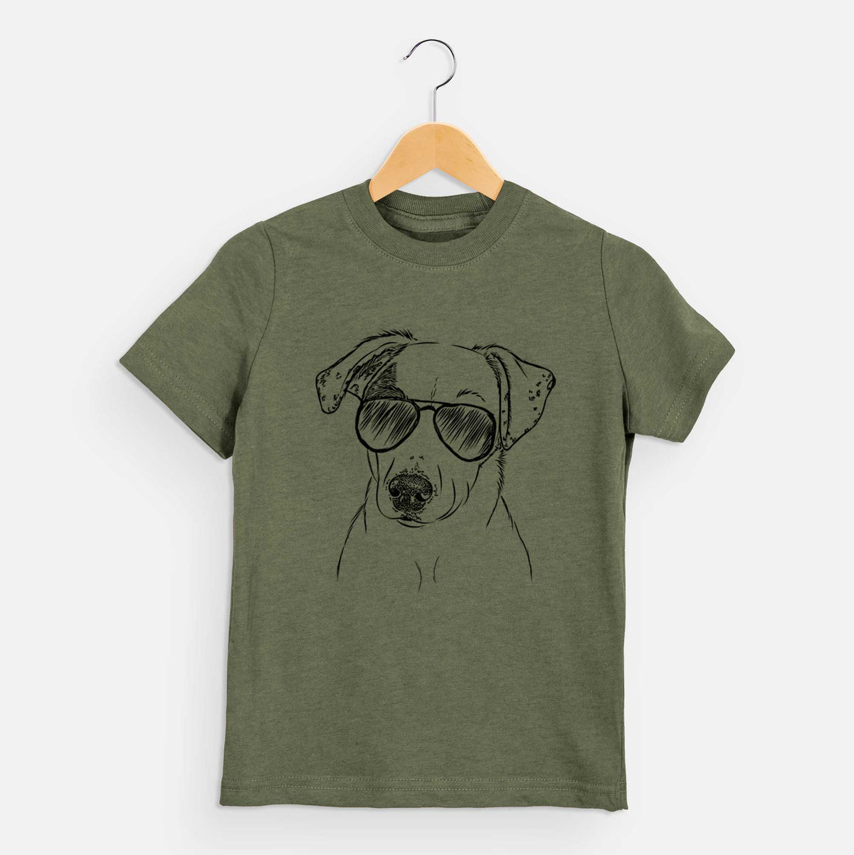 Aviator P-Pie the Mixed Breed - Kids/Youth/Toddler Shirt