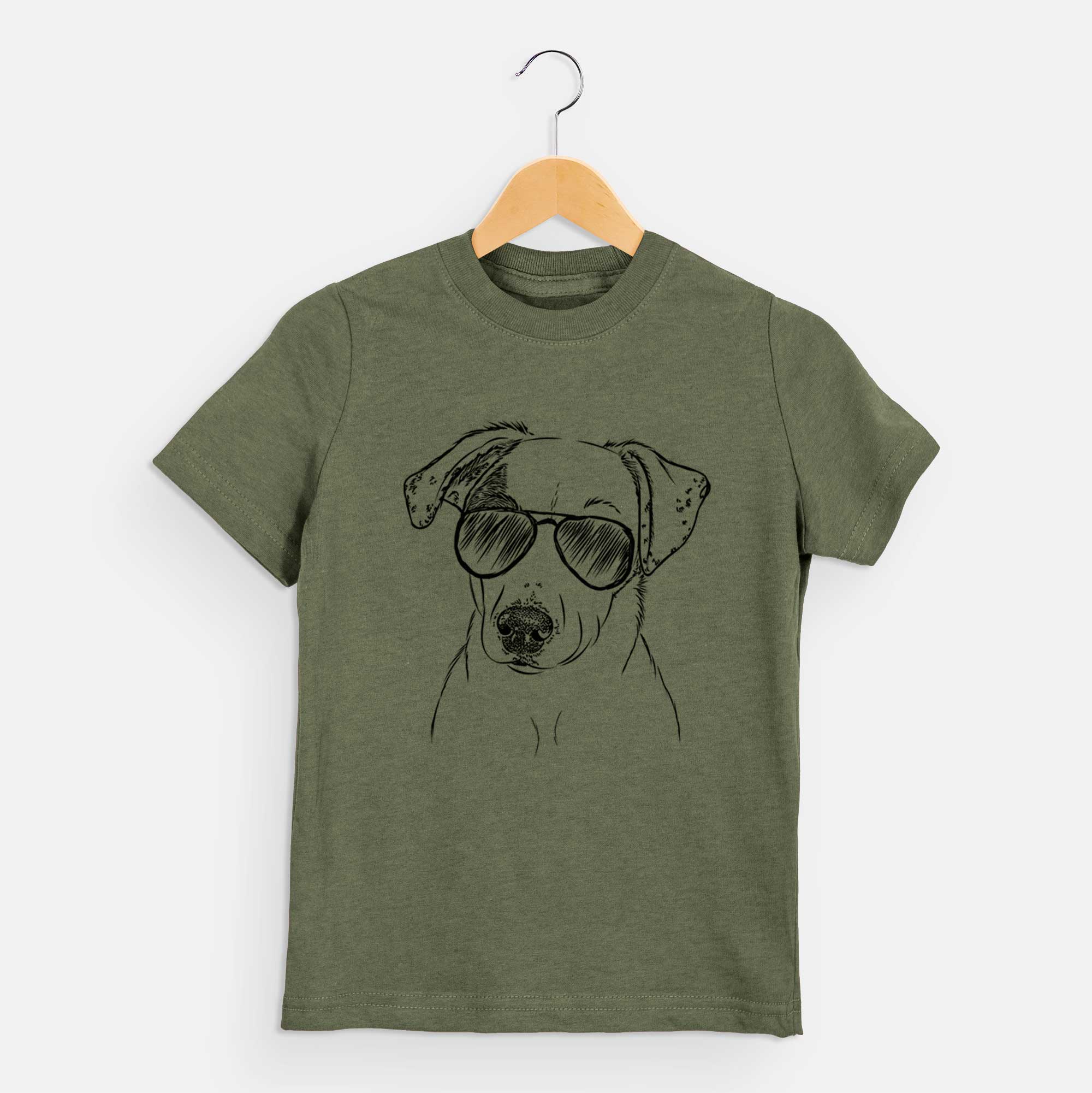 Aviator P-Pie the Mixed Breed - Kids/Youth/Toddler Shirt