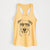 Padre the Pitbull Mix - Women's Racerback Tanktop