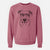 Aviator Padre the Pitbull Mix - Unisex Pigment Dyed Crew Sweatshirt